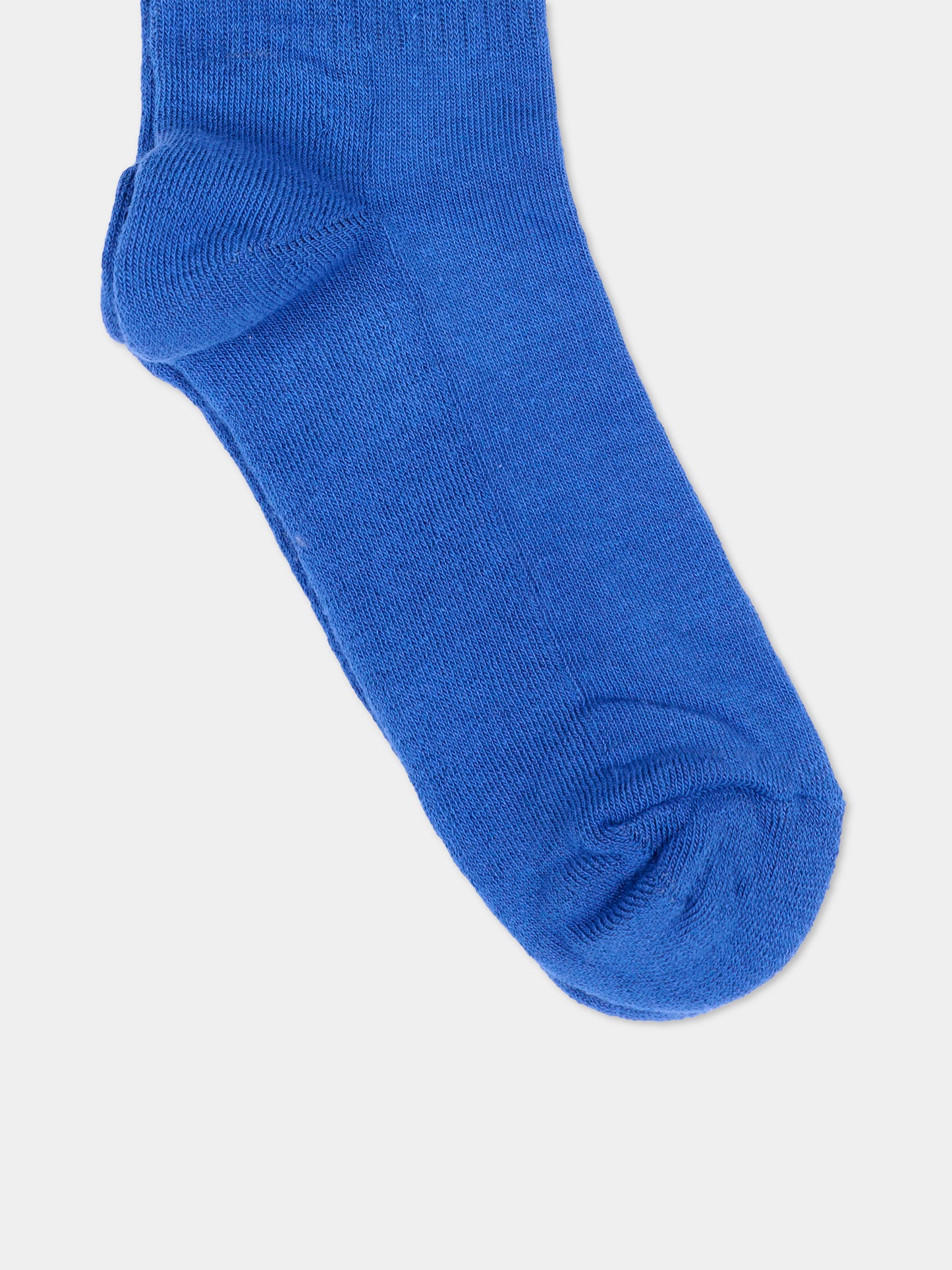 Calza spugna blu per bambini con logo,Barrow,F6BKJUSO111 407