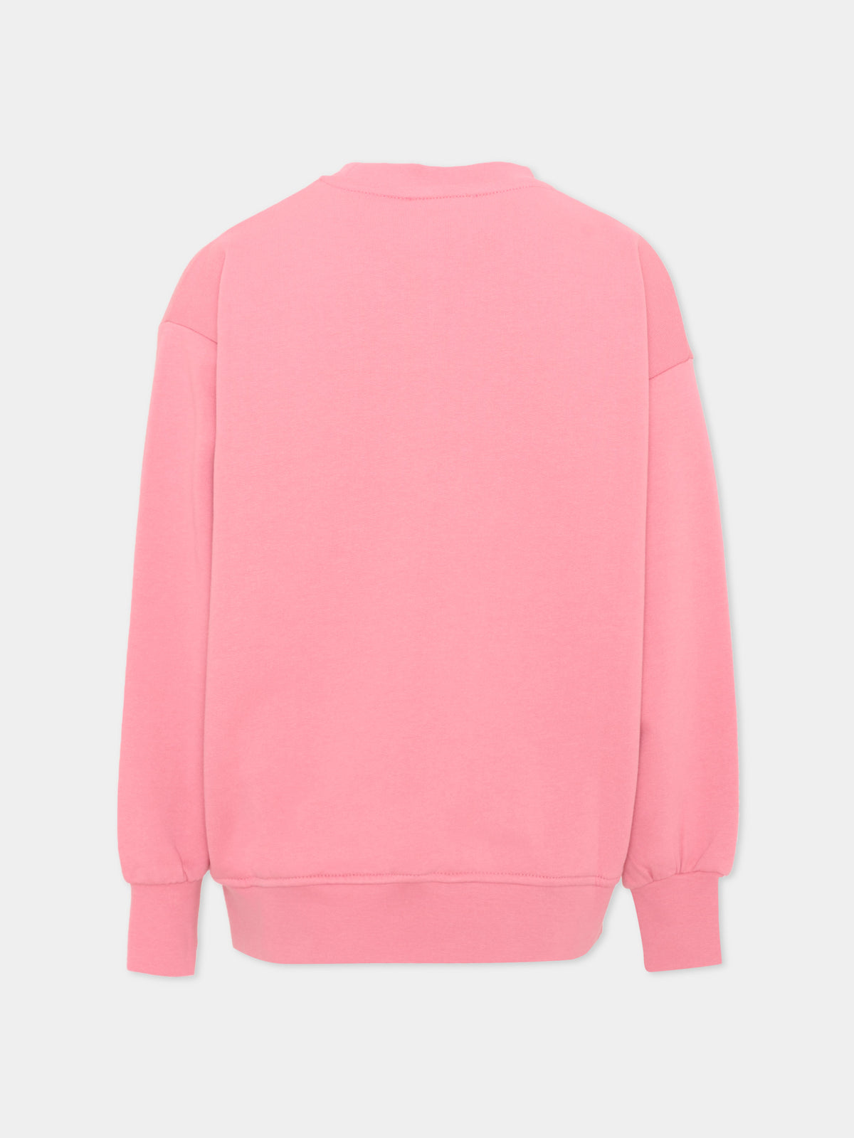 Felpa rosa per bambina con stampa,Barrow,F6BKJUSW016 409