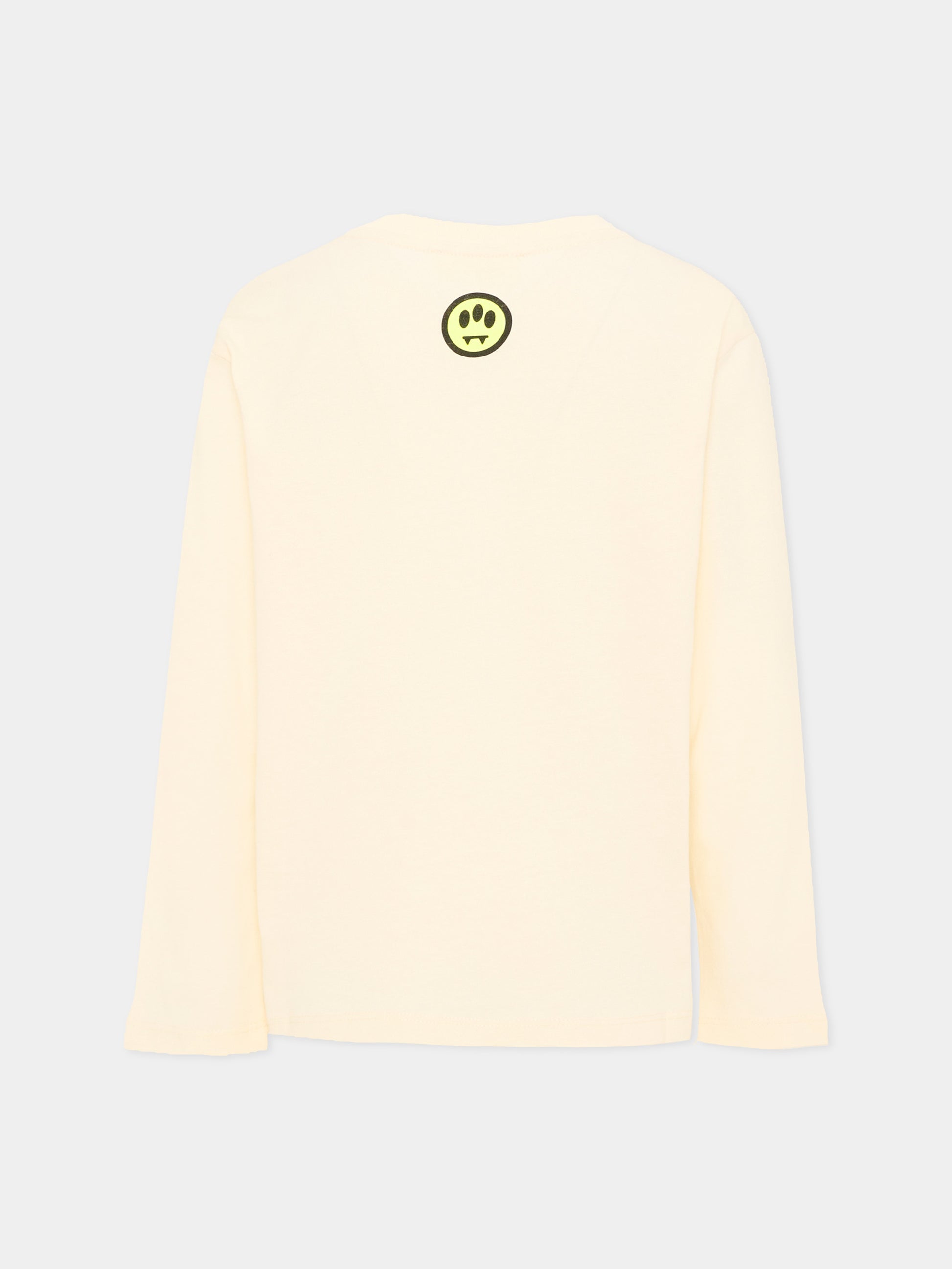 T-Shirt avorio per bambini con orsetto,Barrow,F6BKJUTH059 013
