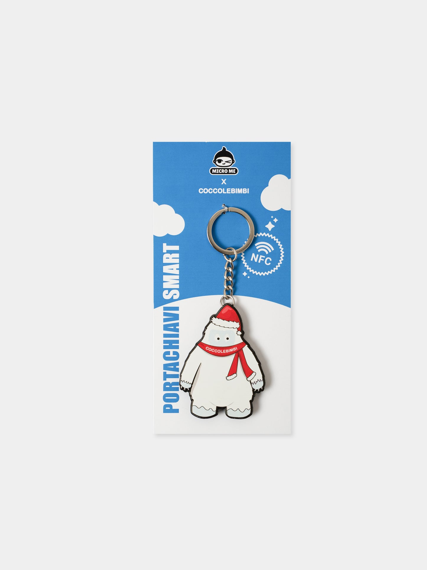 Portachiavi NFC Yeti per bambini,Coccolebimbi Limited,PORTACHIAVI NFC YETI PER BAMBINI