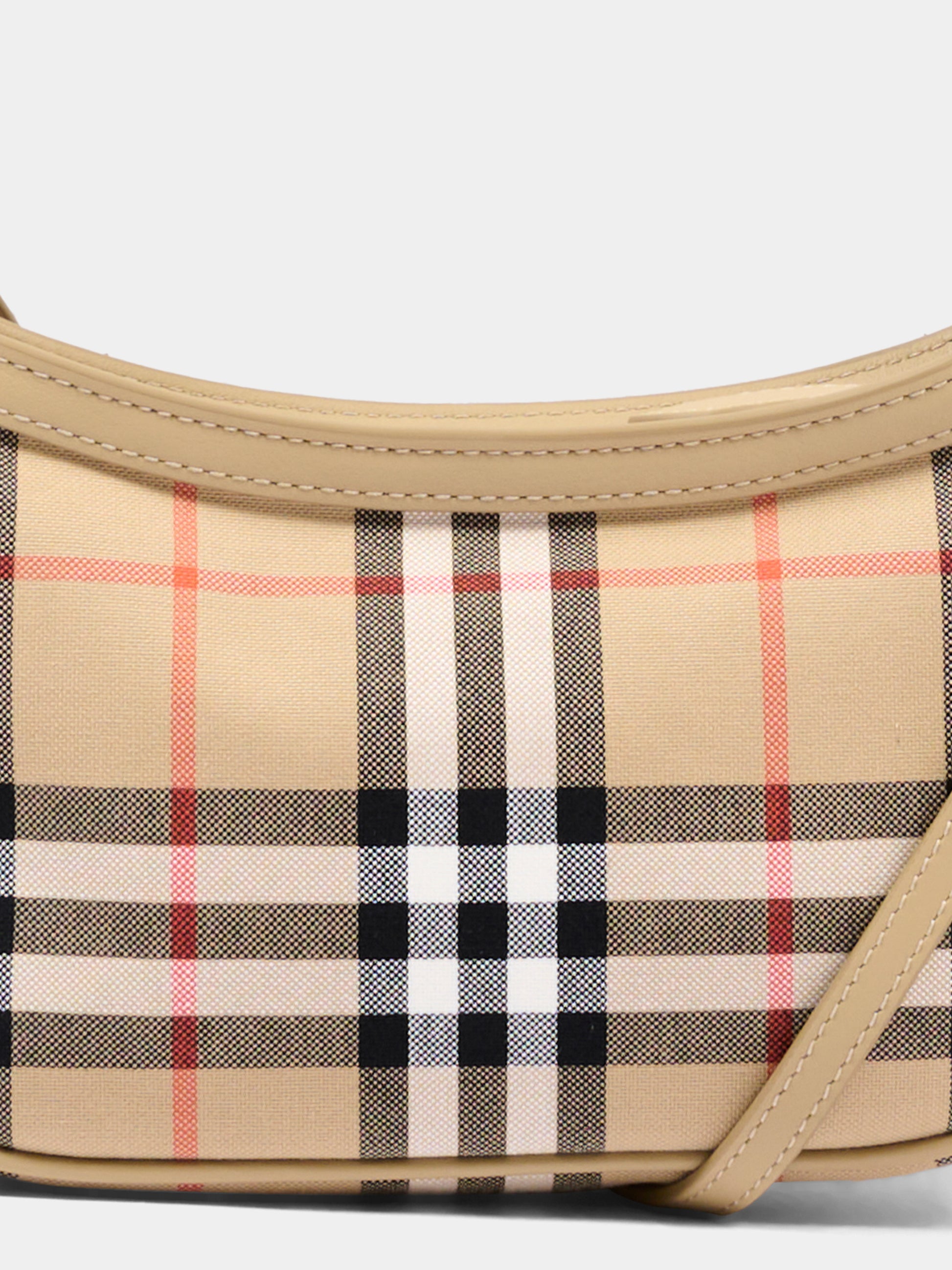 Borsa casual beige per bambina con Check Vintage,Burberry Kids,8126023 B9368