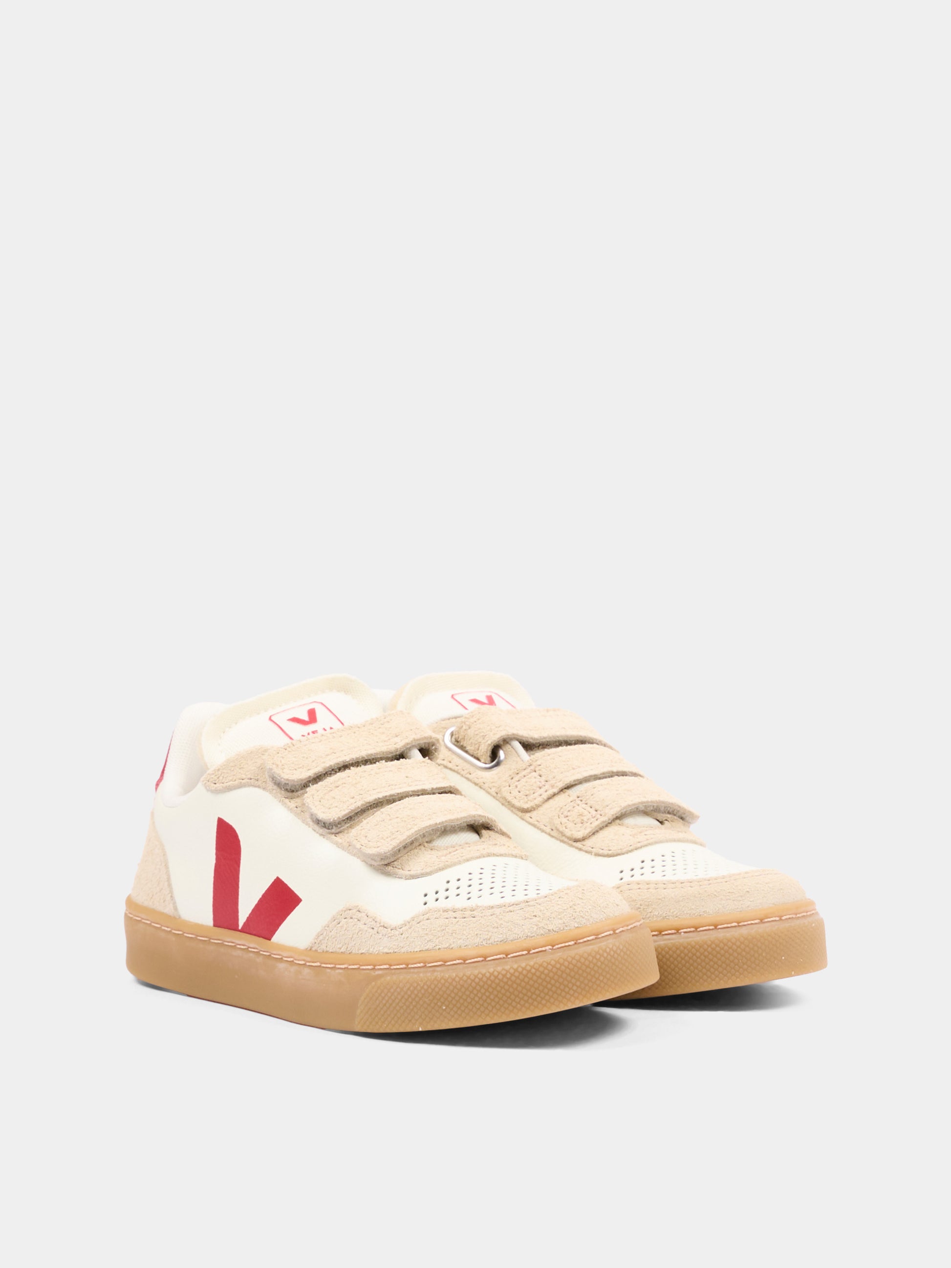 Sneakers avorio per bambino,Veja,SX2021780C