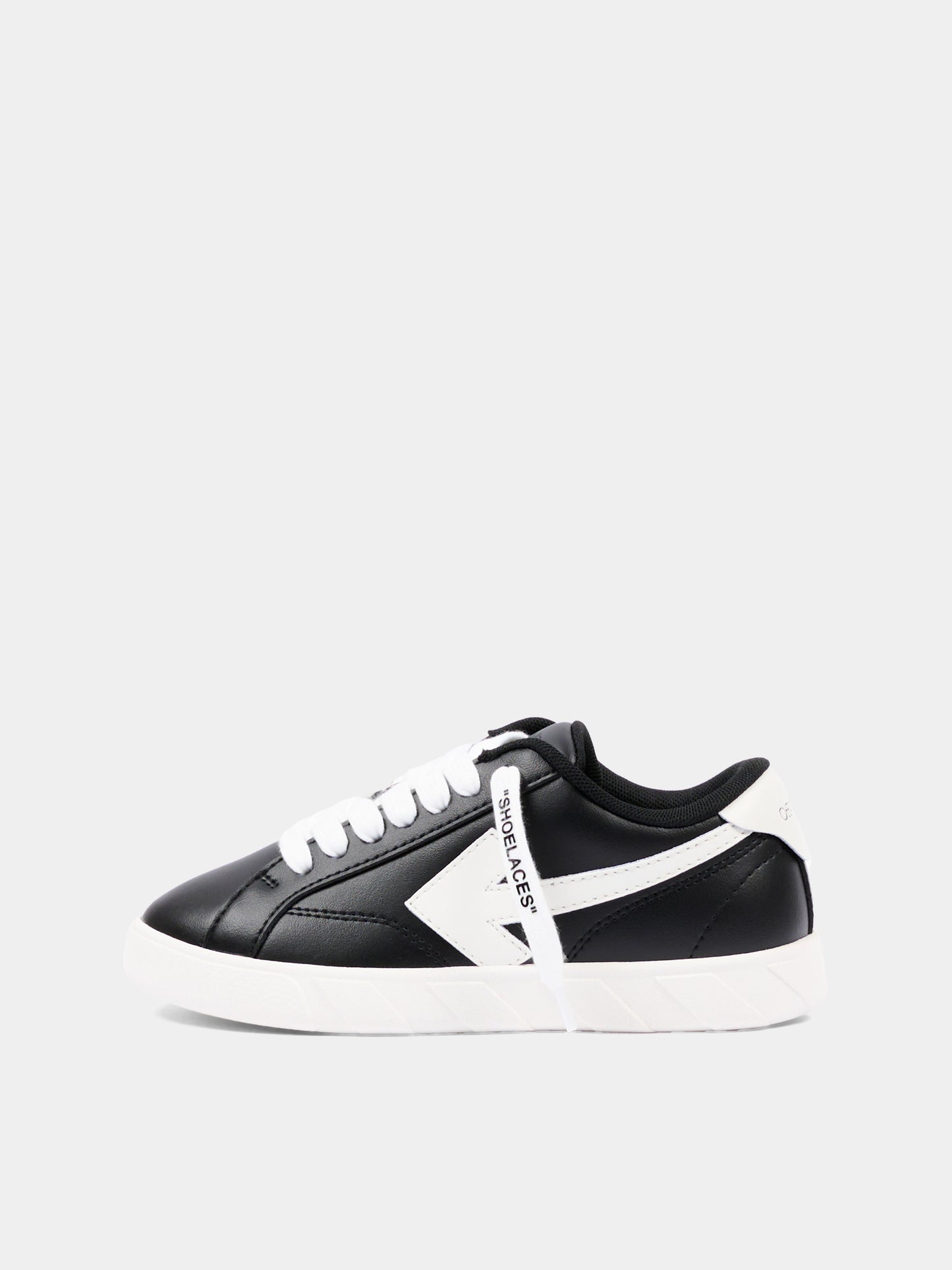 Sneakers End Of Play nere per bambino con lacci,Off White,OF06027001