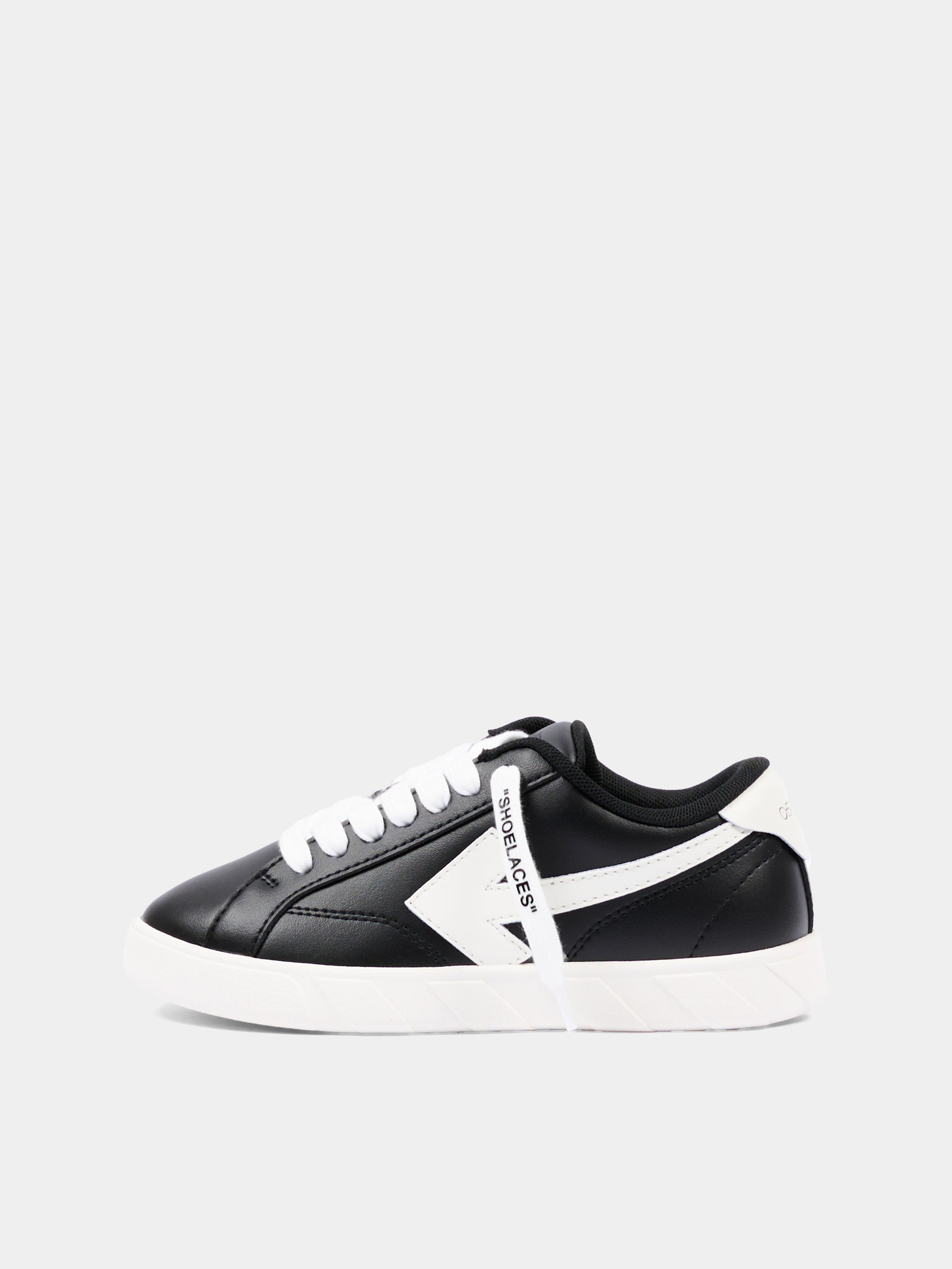 Sneakers End Of Play nere per bambino con lacci,Off White,OF06027001