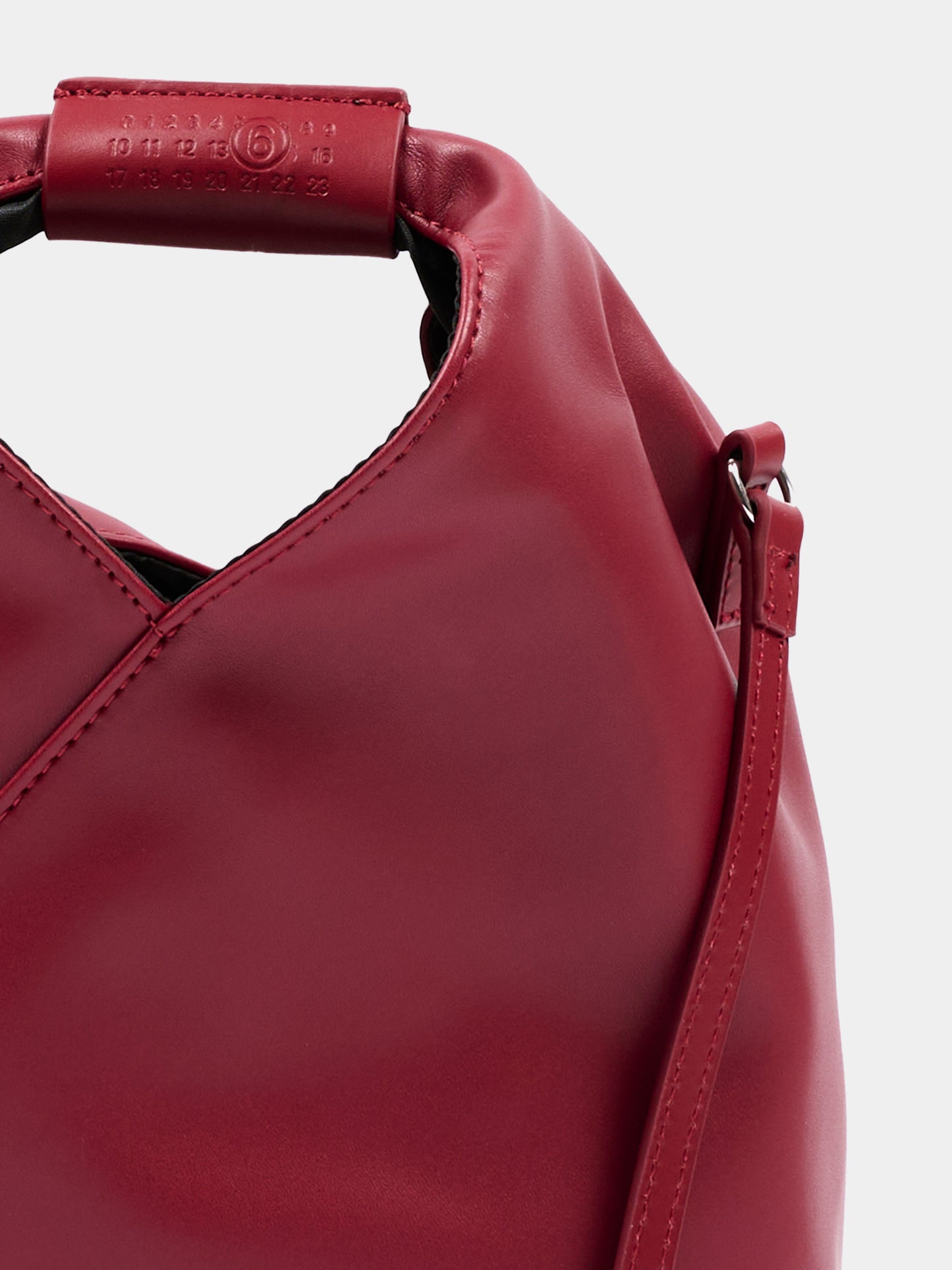 Borsa bordeaux per bambina con tracolla,Mm6 Maison Margiela,M60921 P4313 T4324