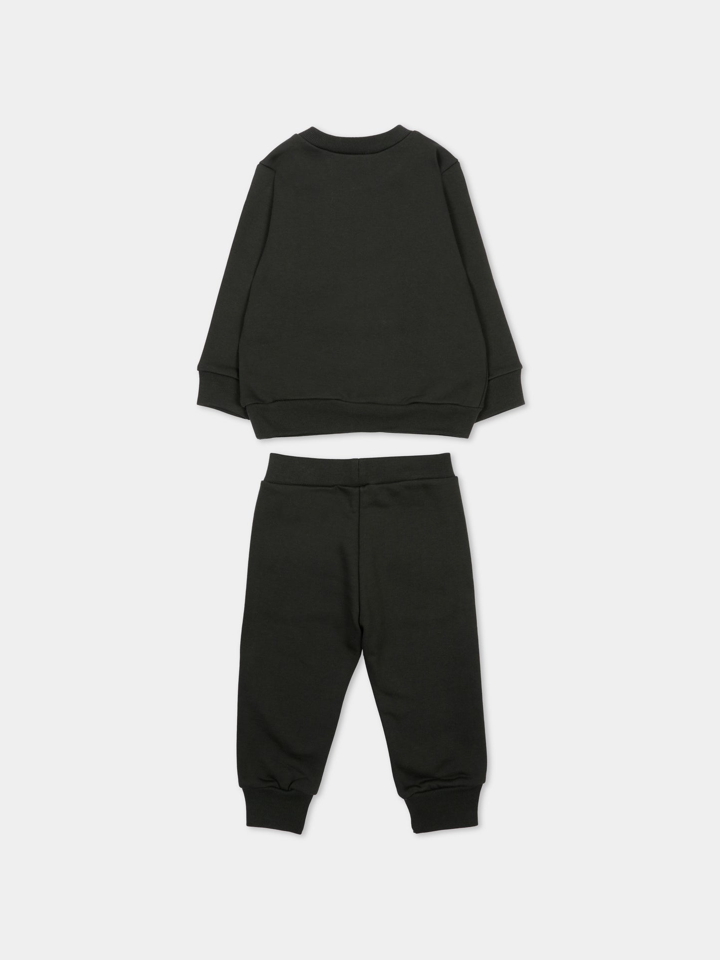 Completo sportivo grigio per neonati con logo,Marni Kids,M01607 M00V0 0M924