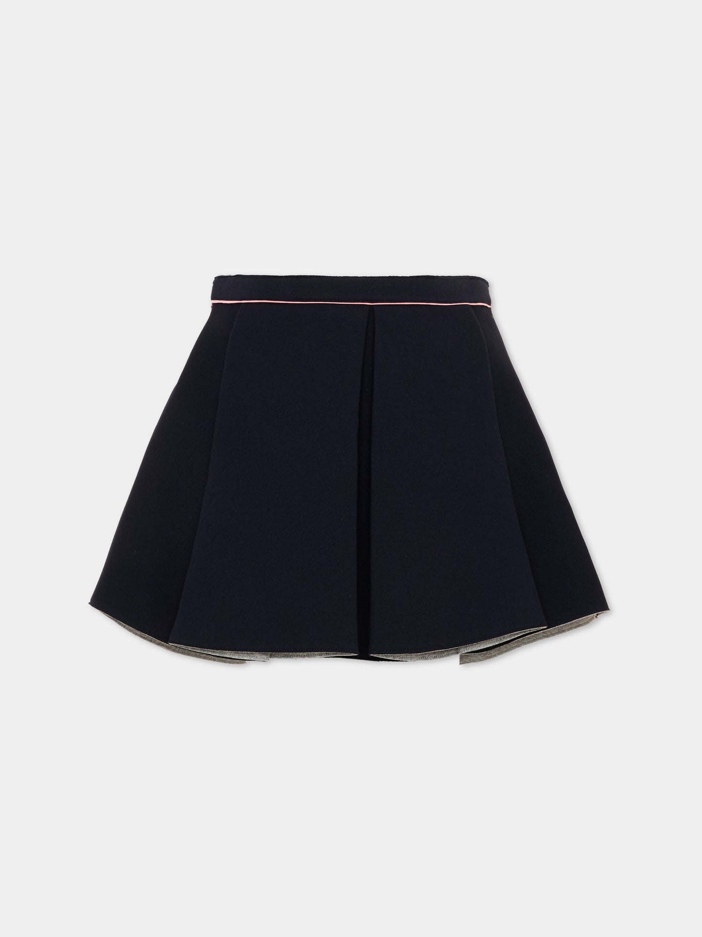 Gonna blu per bambina con stampa floreale,Marni Kids,M01862 M00VC 0M862