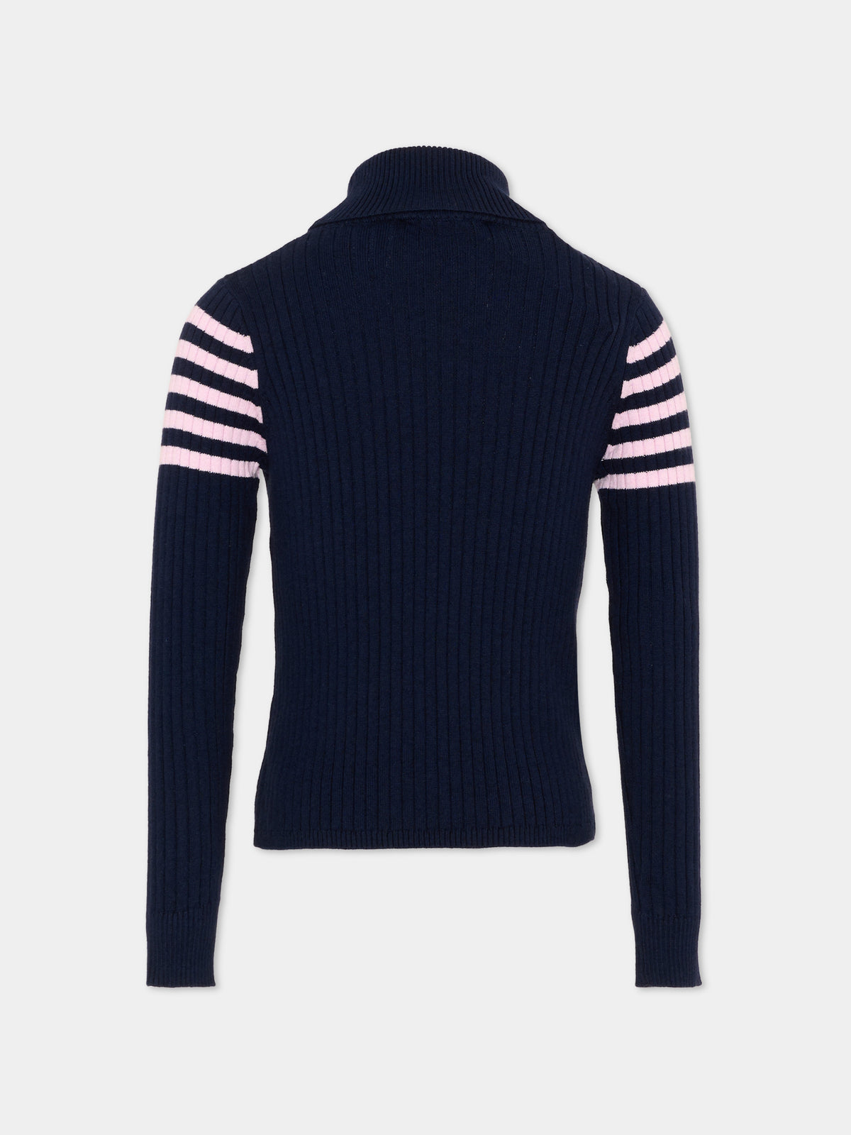 Dolcevita blu per bambina con righe,Marni Kids,M01866 M00XF 0M862