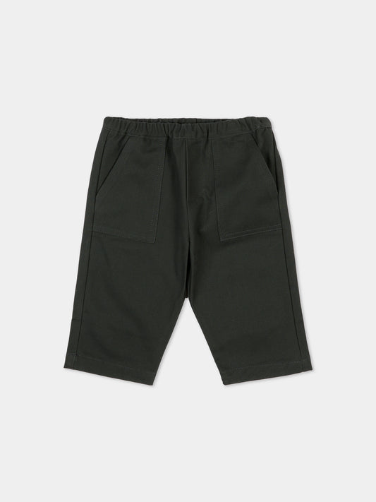 Pantaloni casual grigi per neonati con logo,Marni Kids,M01927 M00XI 0M924