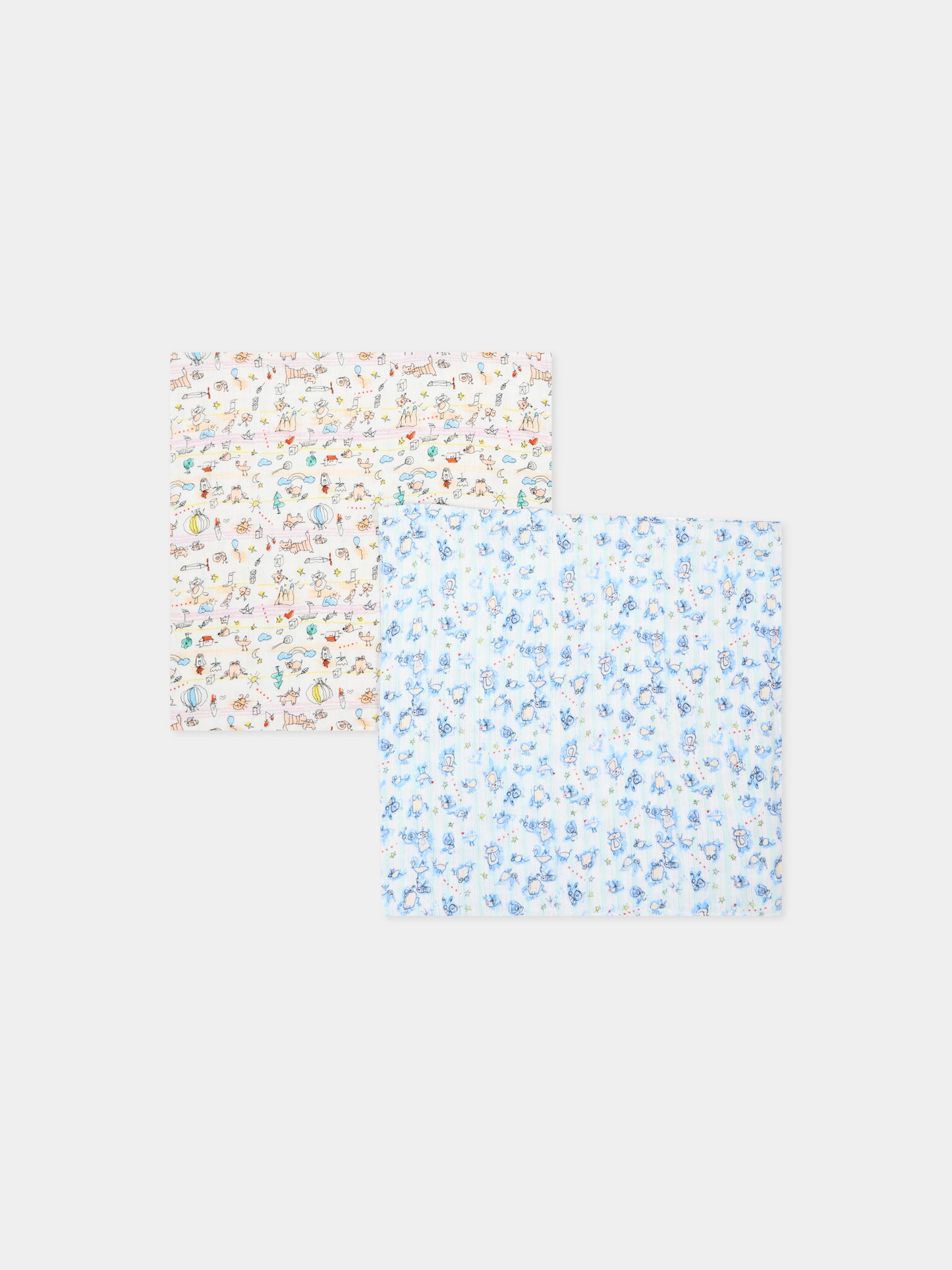 Mussole multicolor per neonati stampate,Marni Kids,M02033 M00YL 0M100