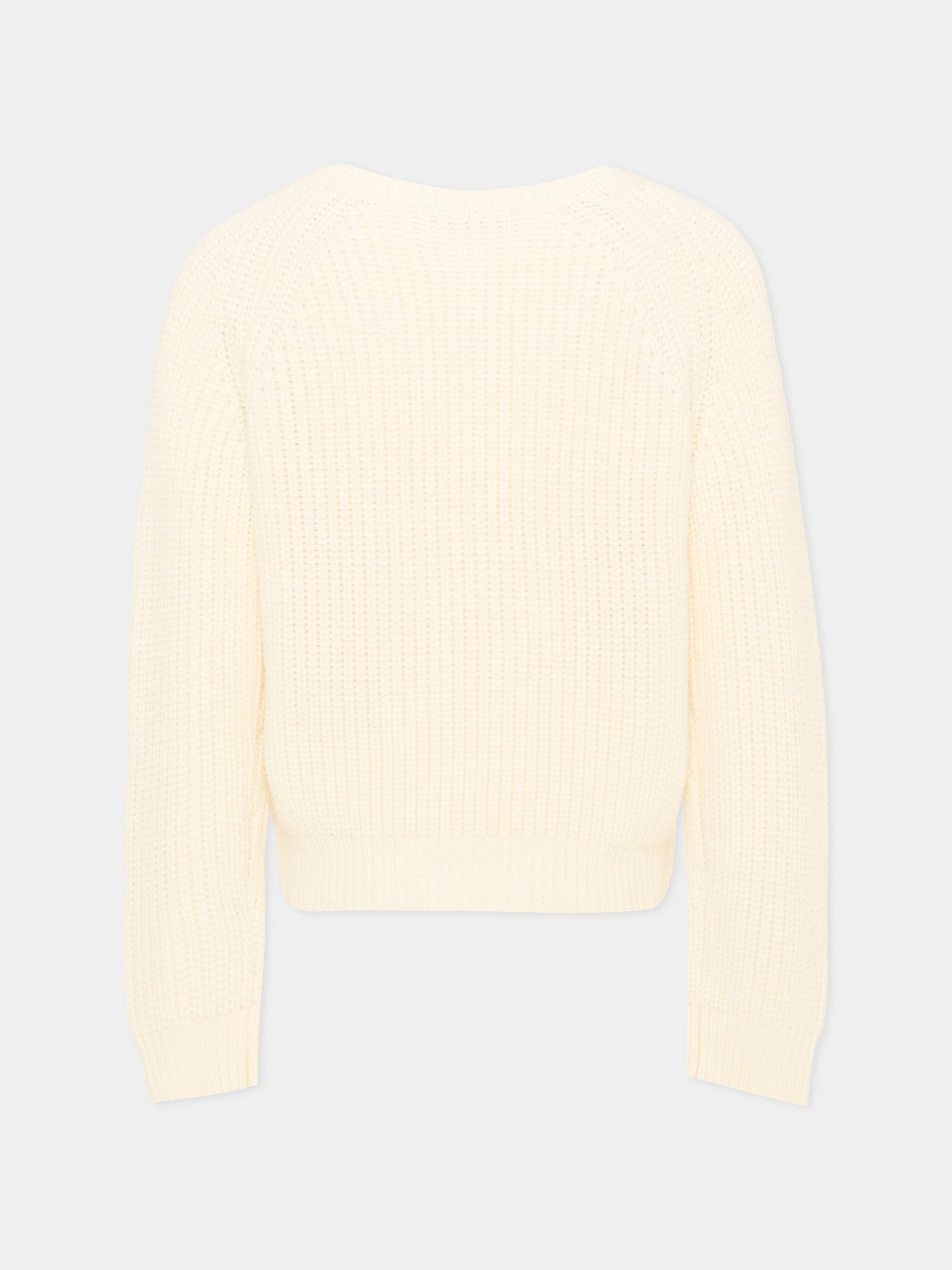 Maglione avorio per bambina con scritta,Max&co,MX0399 MX02F MX102