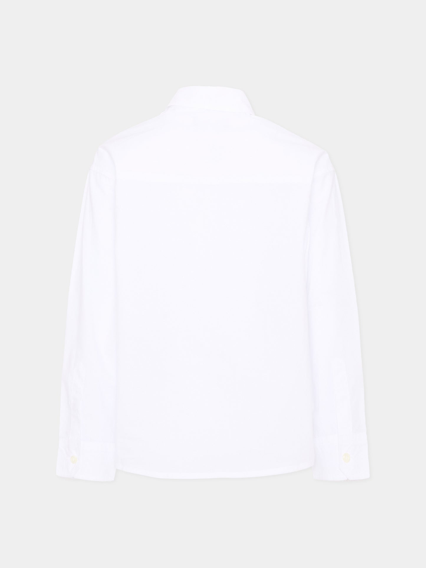 Camicia bianca per bambino con logo,Dsquared2,DQ3403 D0AJ0 DQ100