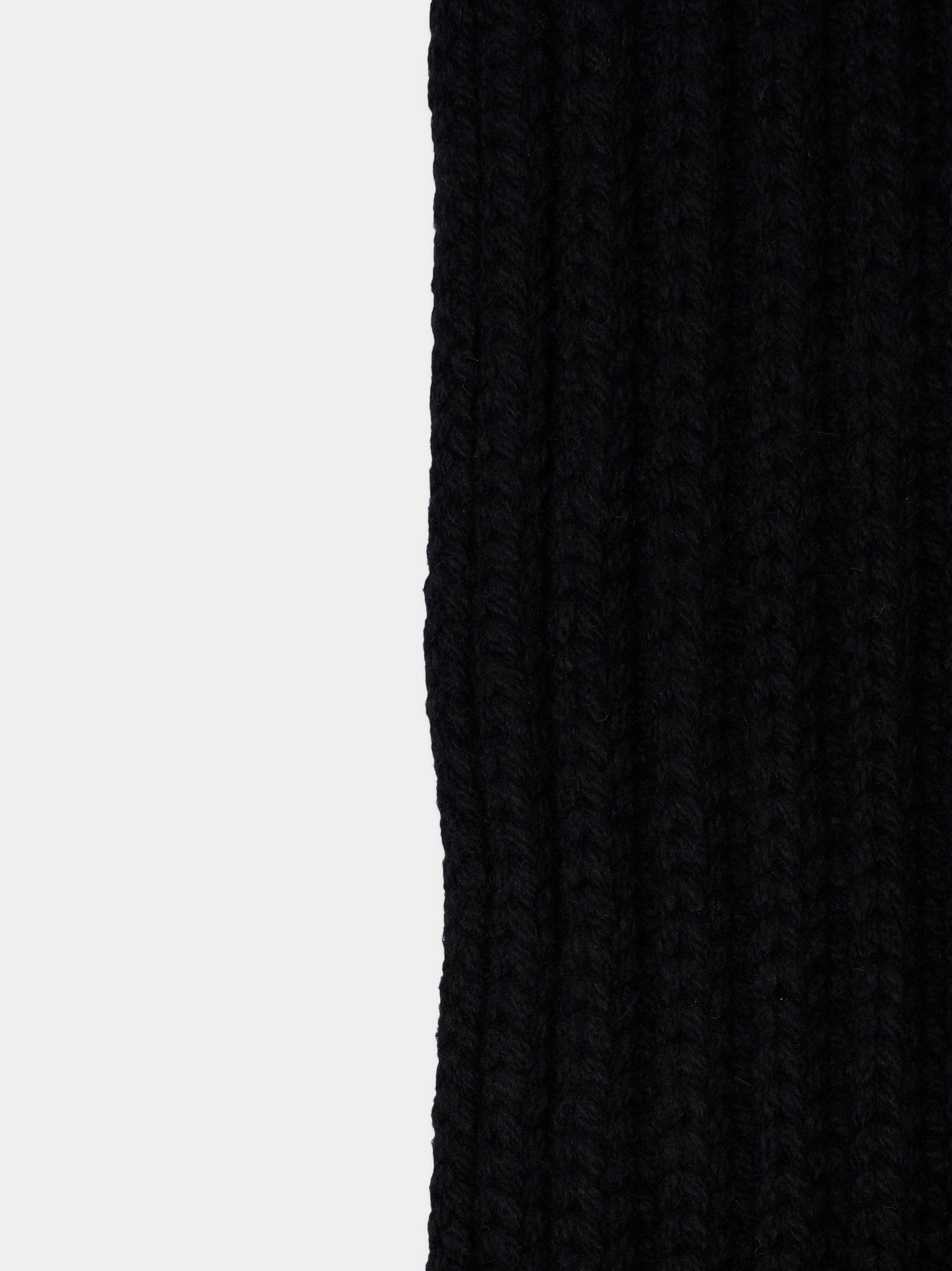 Sciarpa nera per bambini con logo,Dsquared2,DQ3587 D00WC DQ900