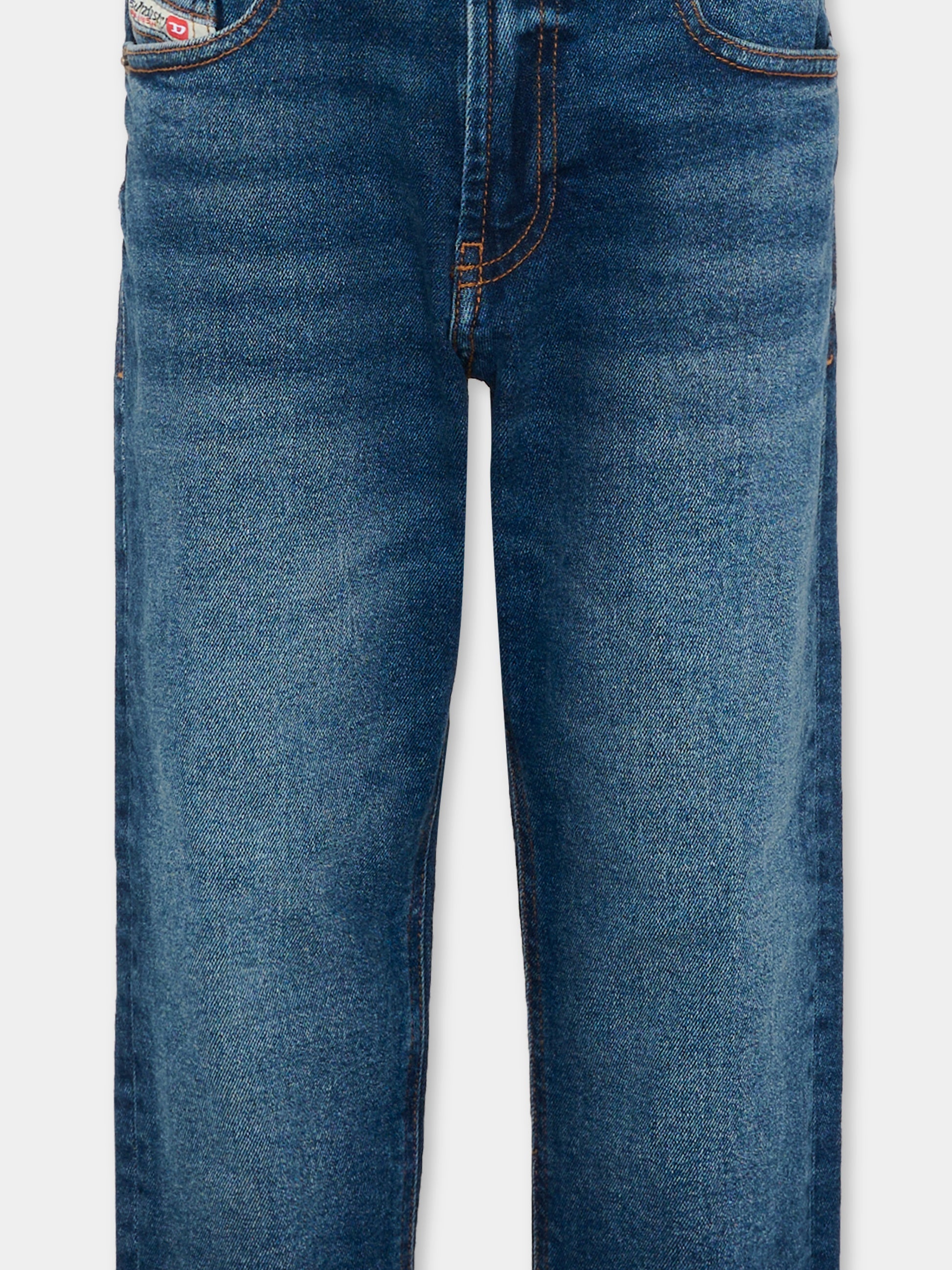 Jeans denim per bambino con logo,Diesel,J00981 KXBU5 K01