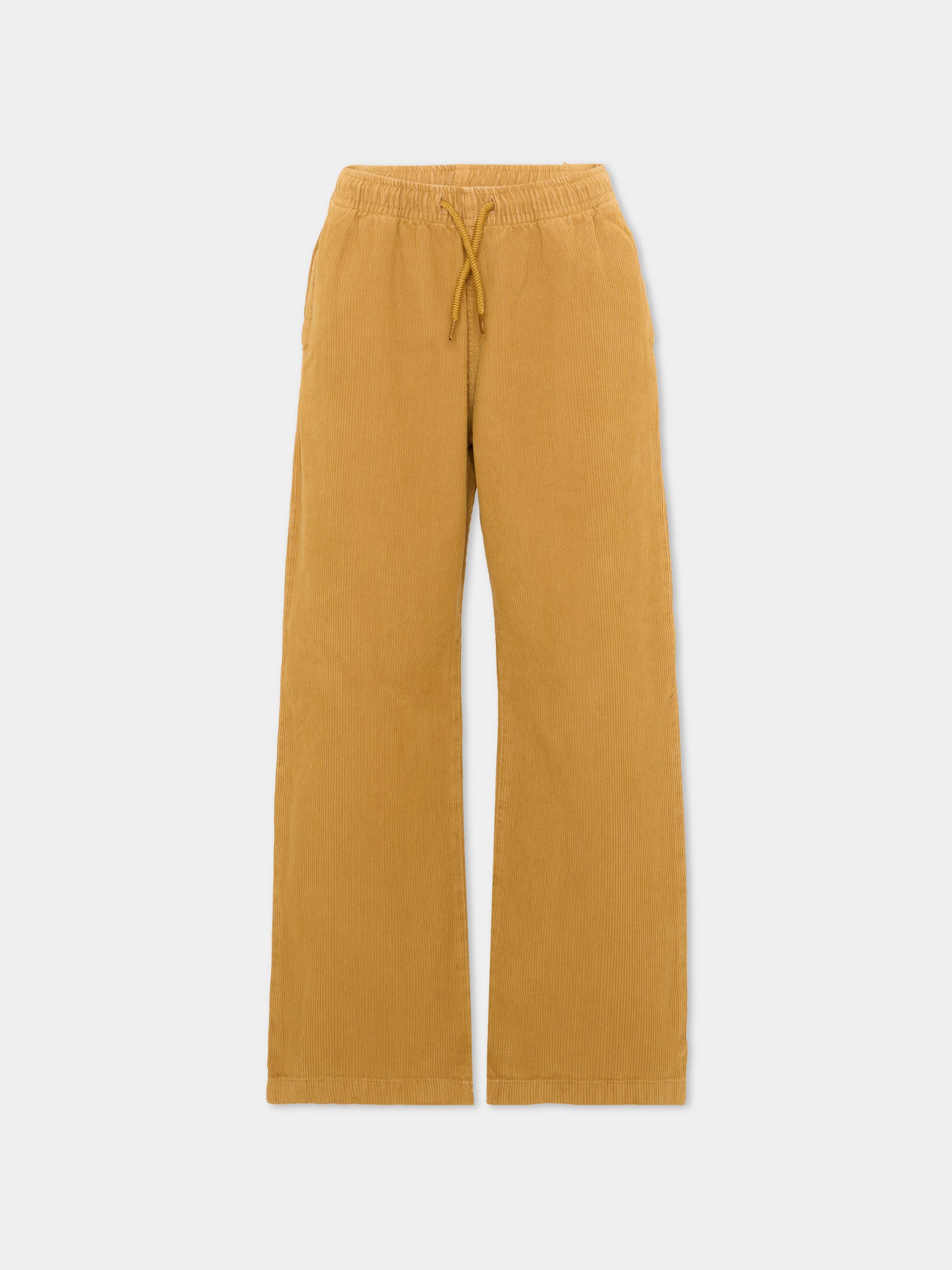 Pantalone cammello con logo per bambino,Diesel,J02982 KXBVA K760