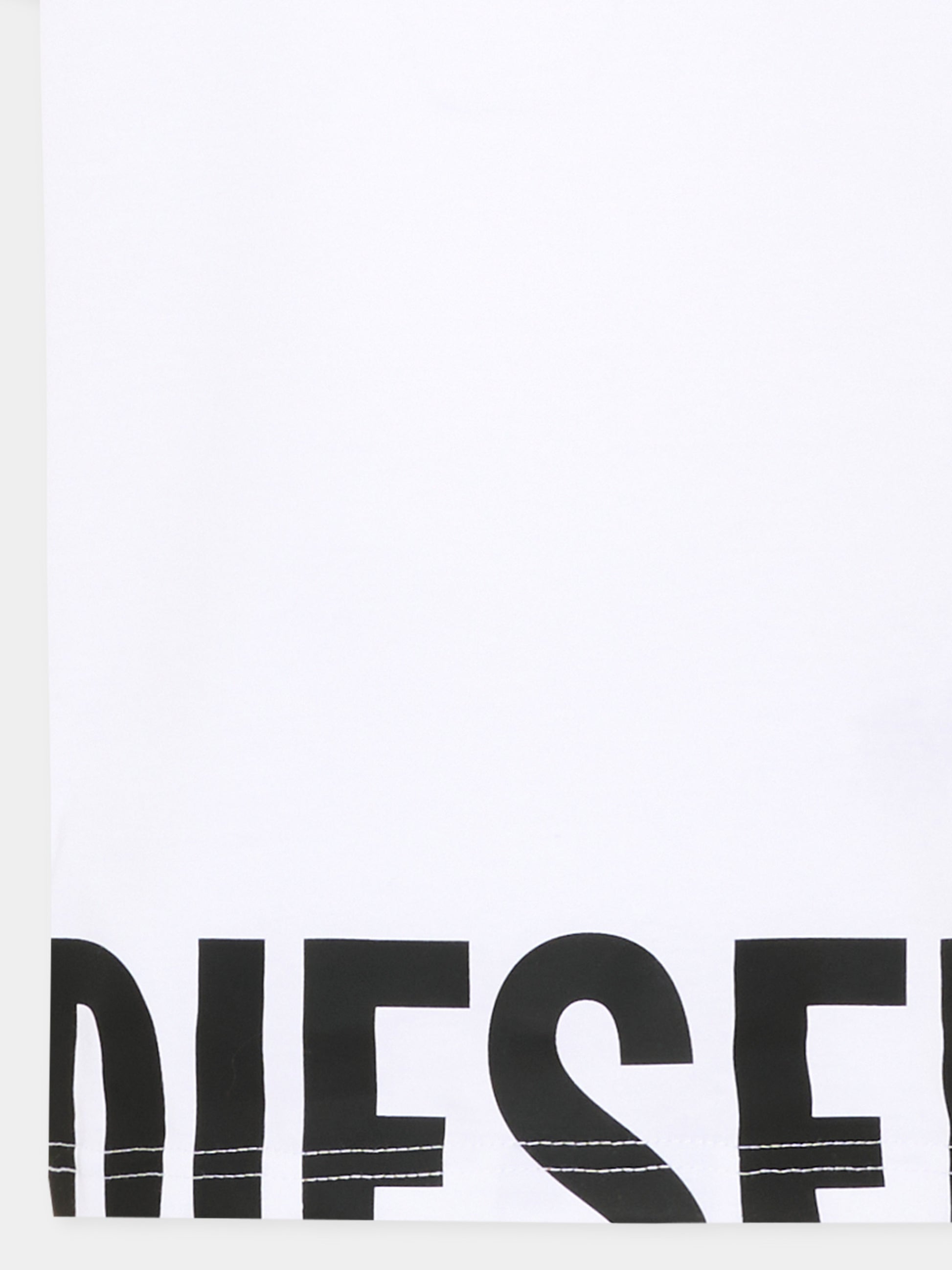 T-shirt bianca per bambino con logo,Diesel,J03040 00YI9 K100