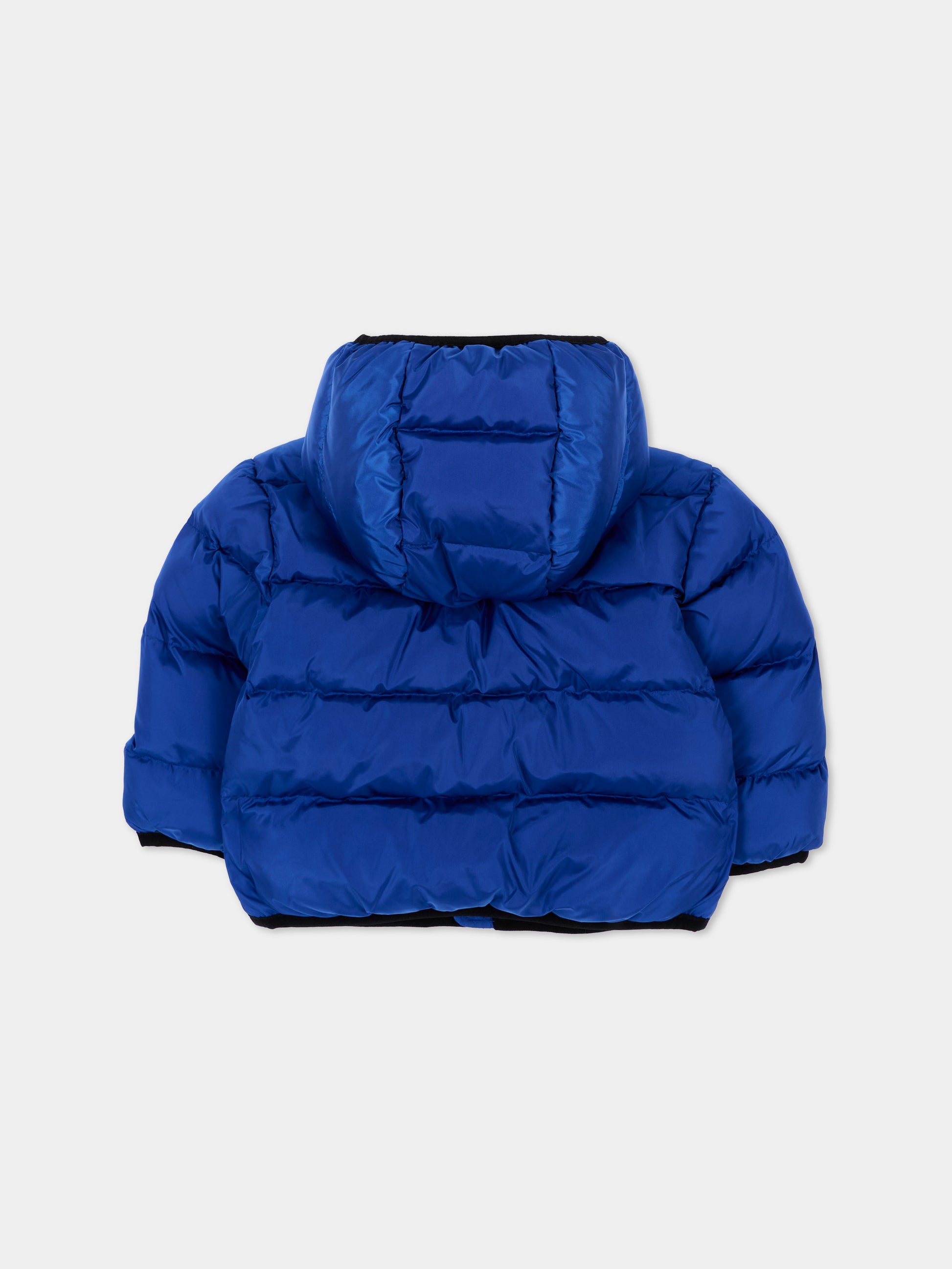 Piumino blu per neonato con logo,Diesel,K00835 KXBVC K89G