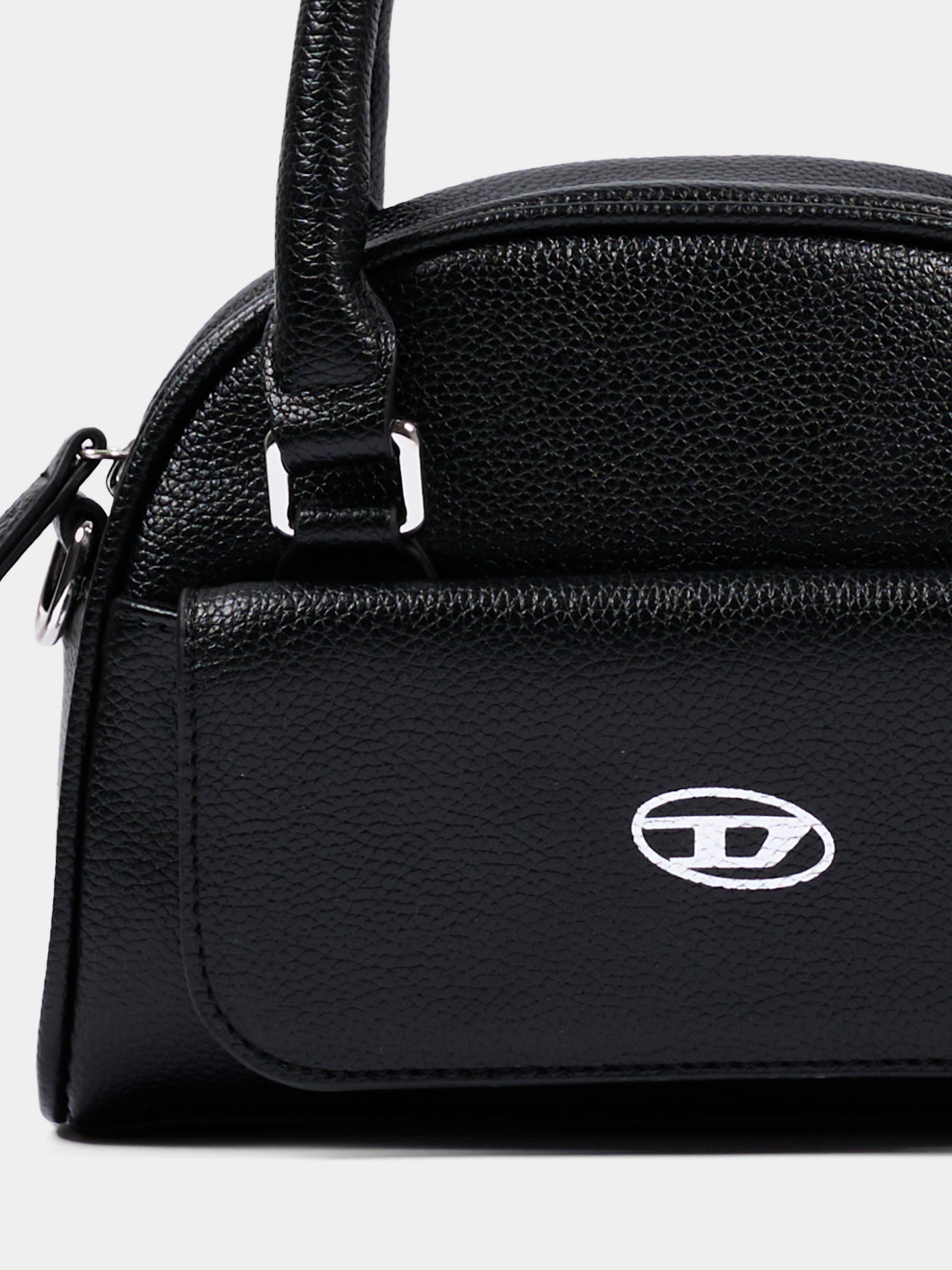Borsa nera per bambina con logo,Diesel,J03144 KXBVG K900