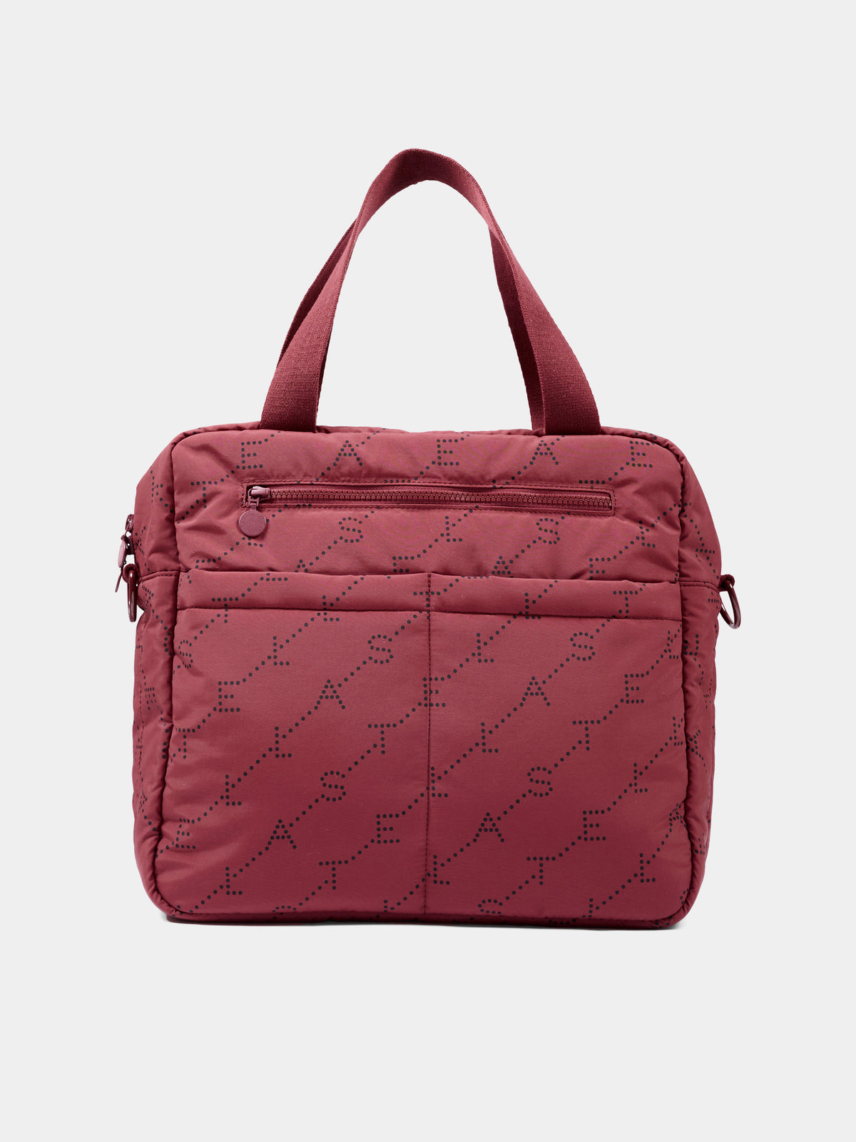 Borsa mamma bordeaux per neonati logo,Stella Mccartney Kids,TY0548 Z3652 416NE