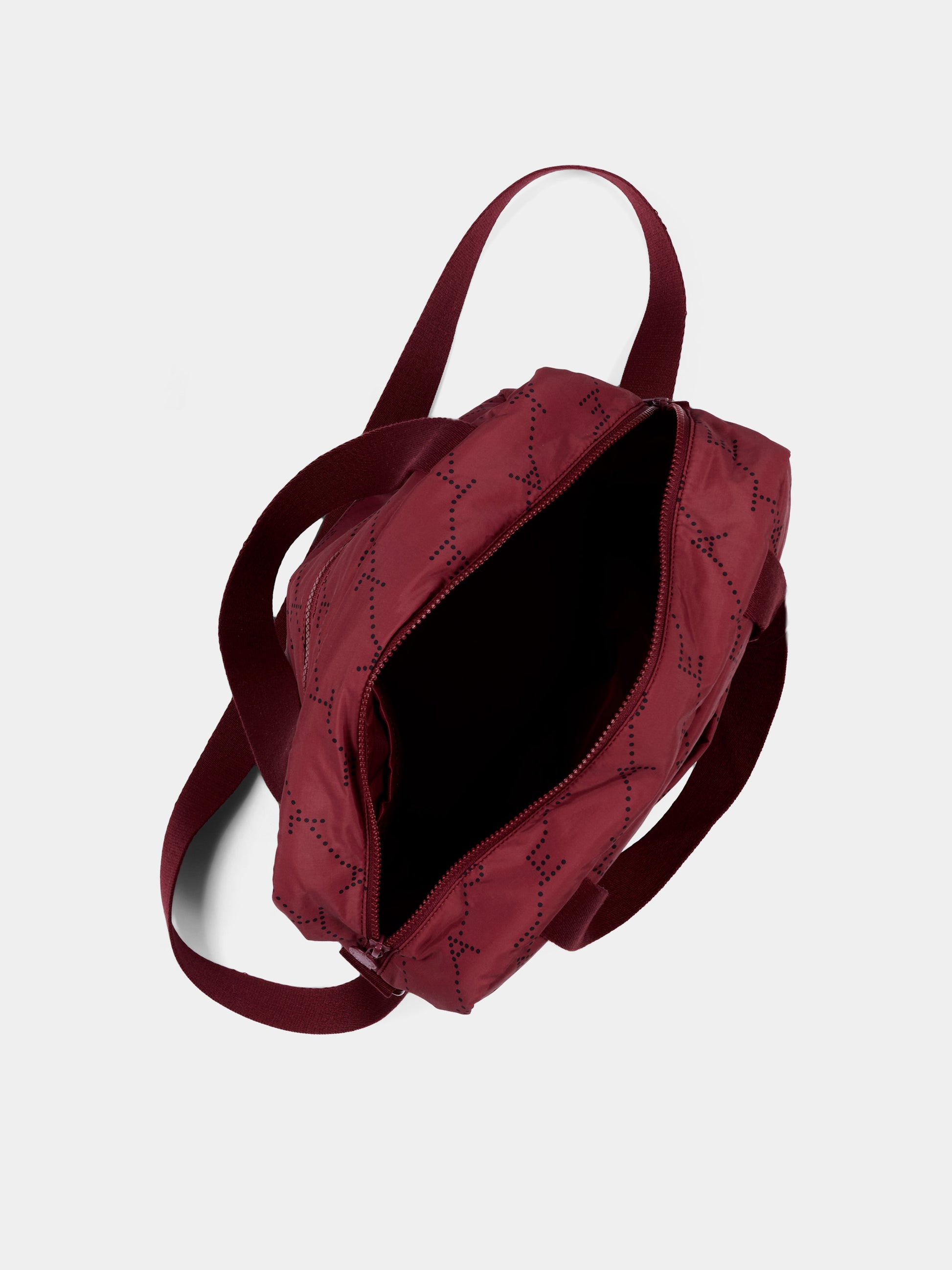 Borsa mamma bordeaux per neonati logo,Stella Mccartney Kids,TY0548 Z3652 416NE