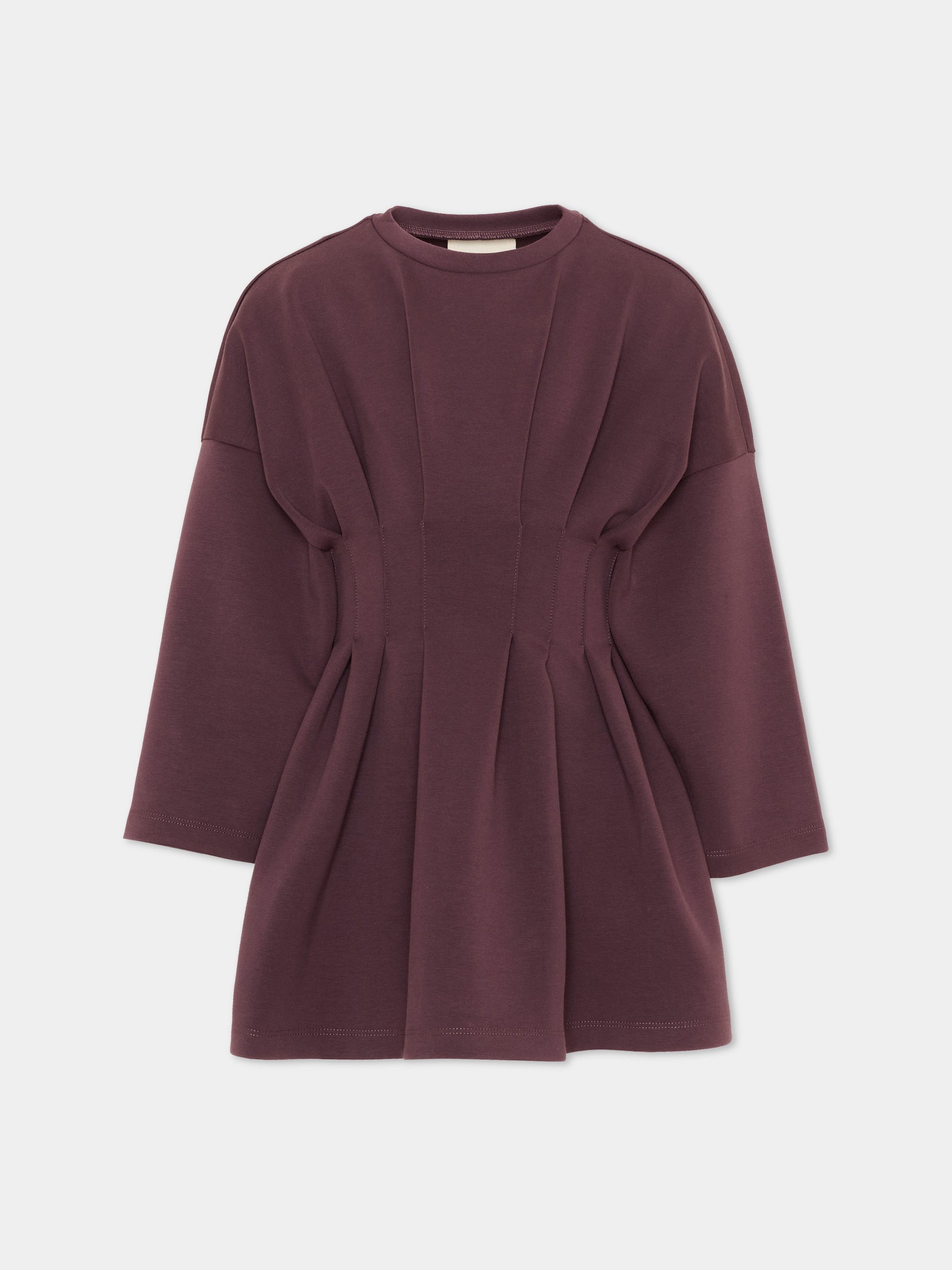 Vestito viola per bambina,Douuod Kids,DZ1A60 Z3728 558