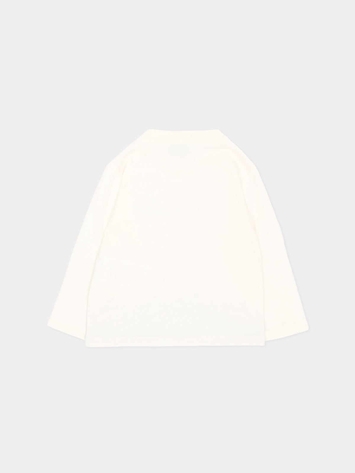 T-Shirt a manica lunga avorio per neonato,Etro,GZ8320 Z3672 102