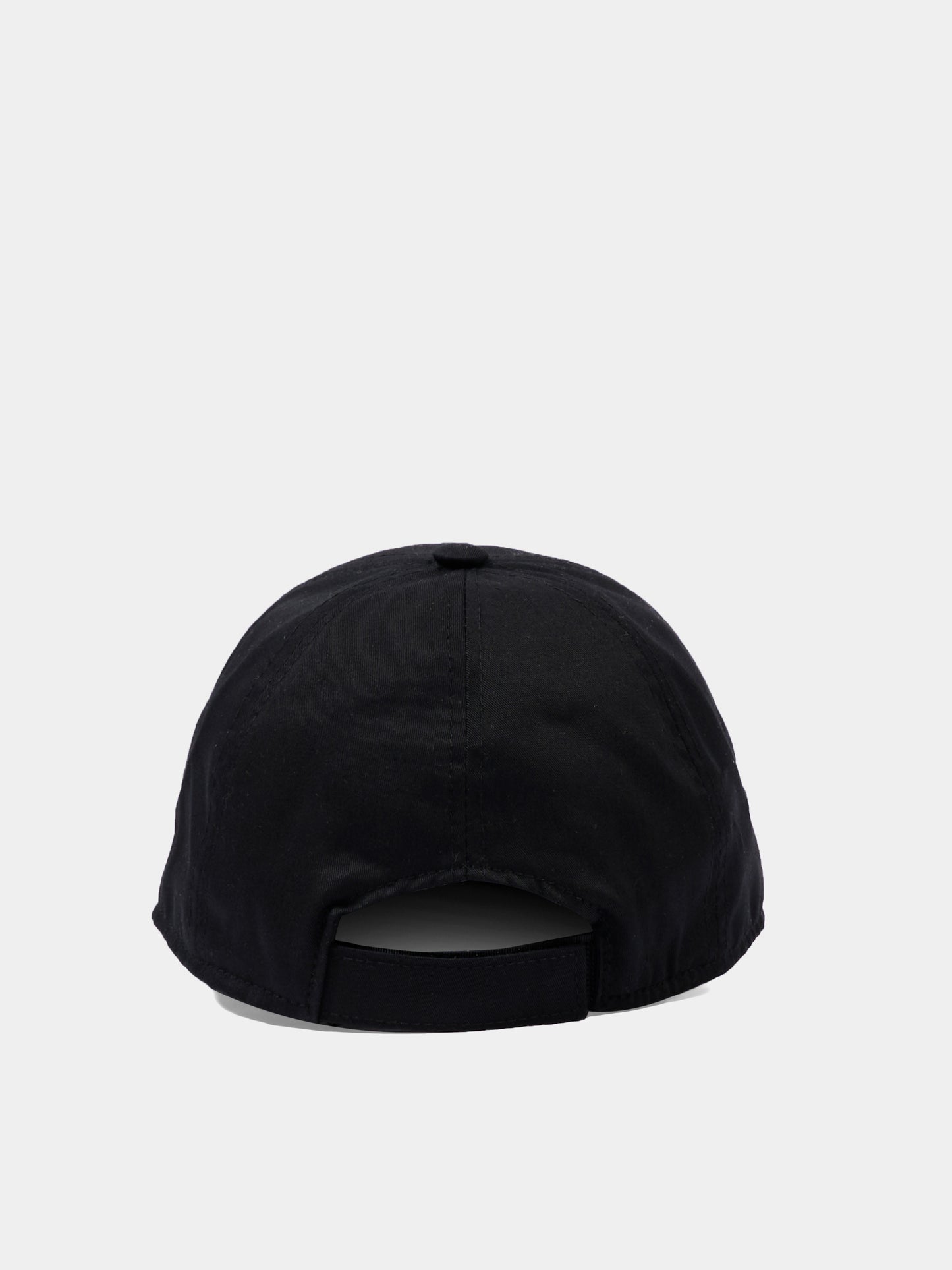 Cappello nero per bambini con logo,Balmain Kids,BX0P17 Z1053 930BC