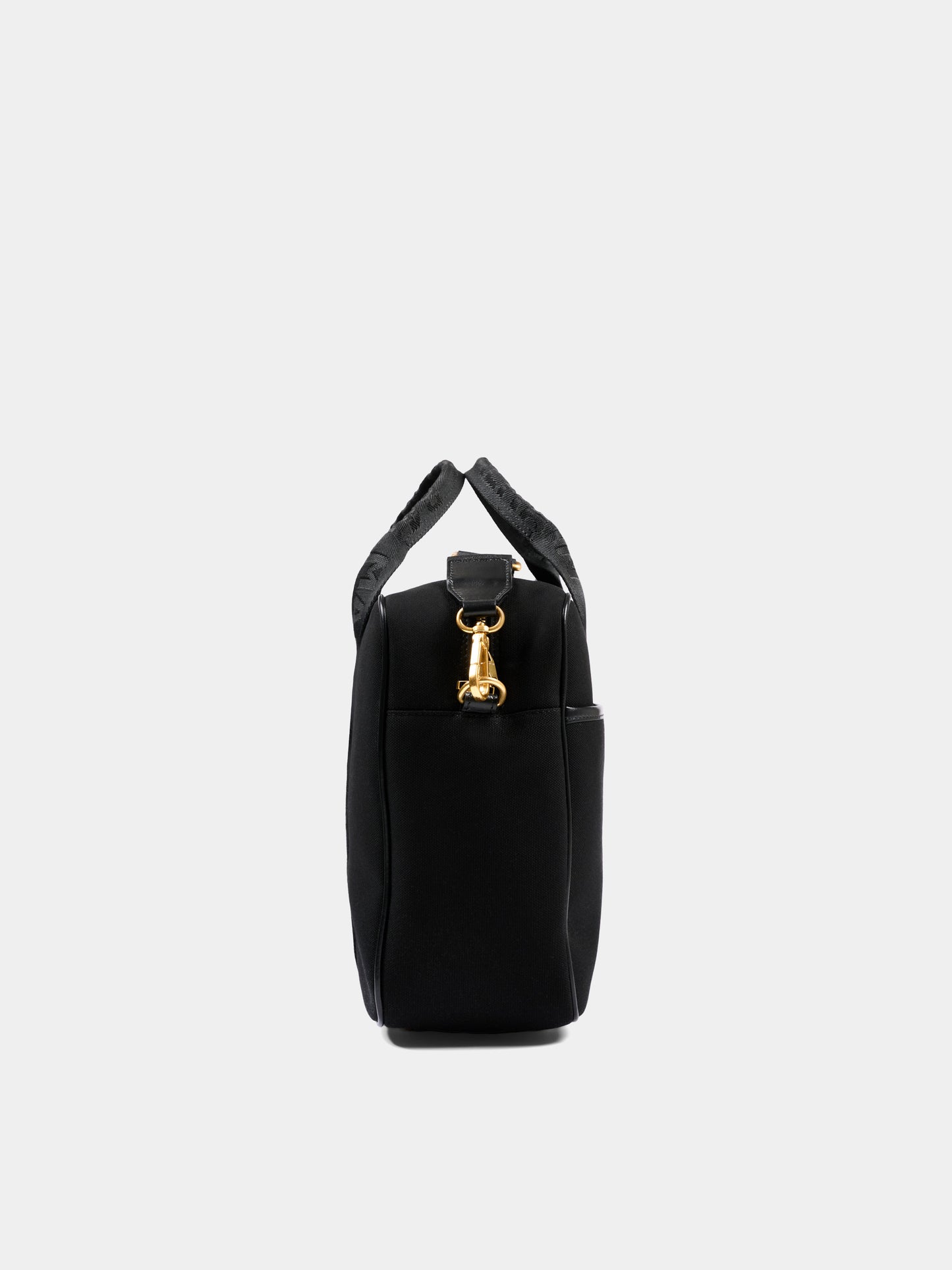 Borsa mamma nera per neonati con logo,Balmain Kids,BZ0508 Z0042 930BC