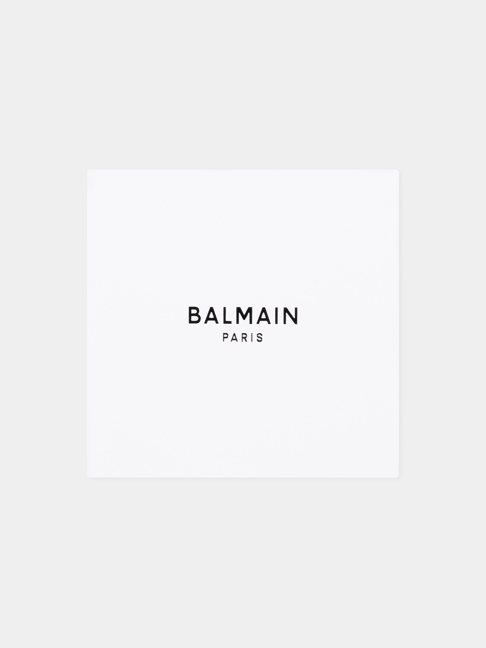 Set tutina avorio per neonato con logo,Balmain Kids,BZB300 Z3672 102NE