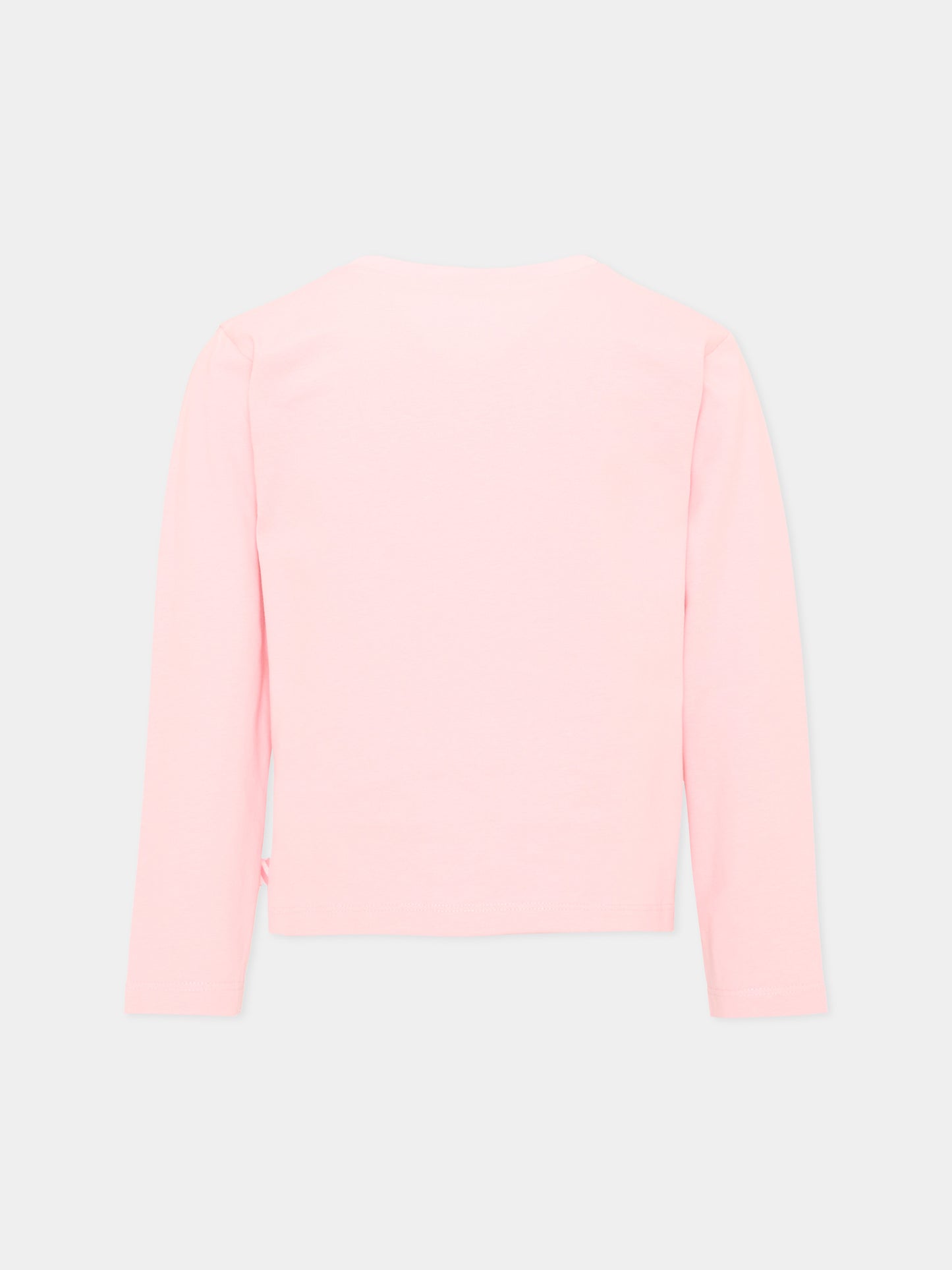 T-shirt rosa per bambina con unicorno,Billieblush,U22384 467