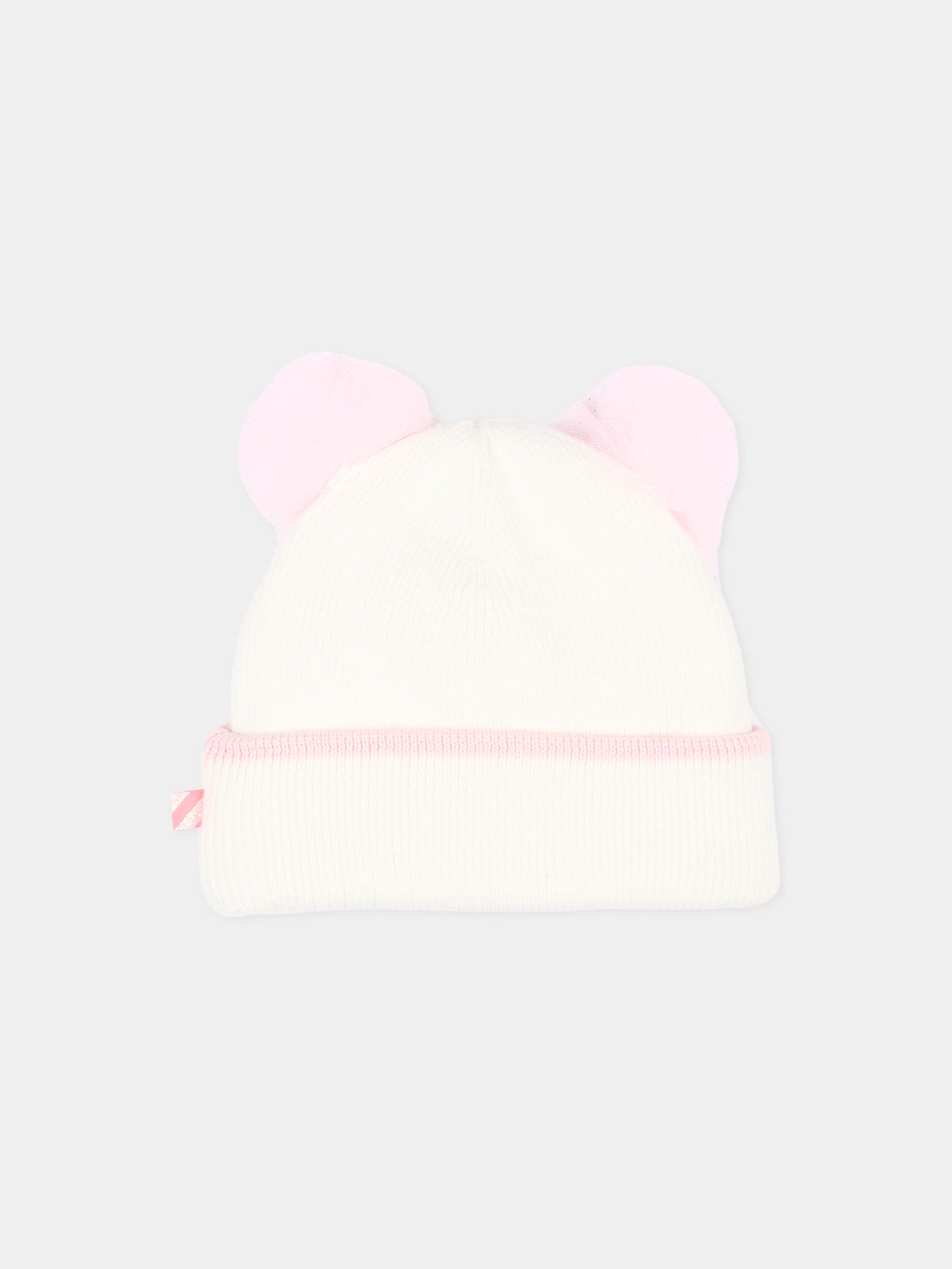 Berretto avorio per neonata con cuore e stella,Billieblush,U22547 121