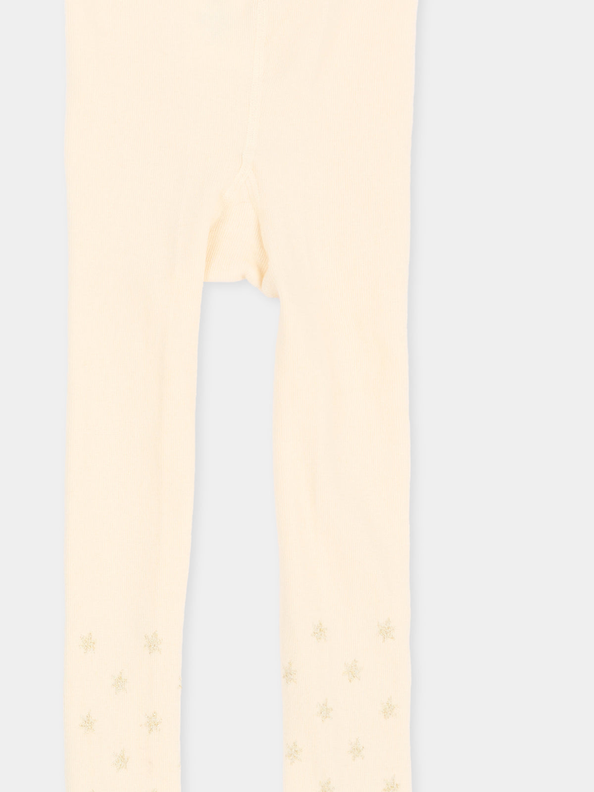 Collant avorio per bambina con stelle,Billieblush,U22589 121