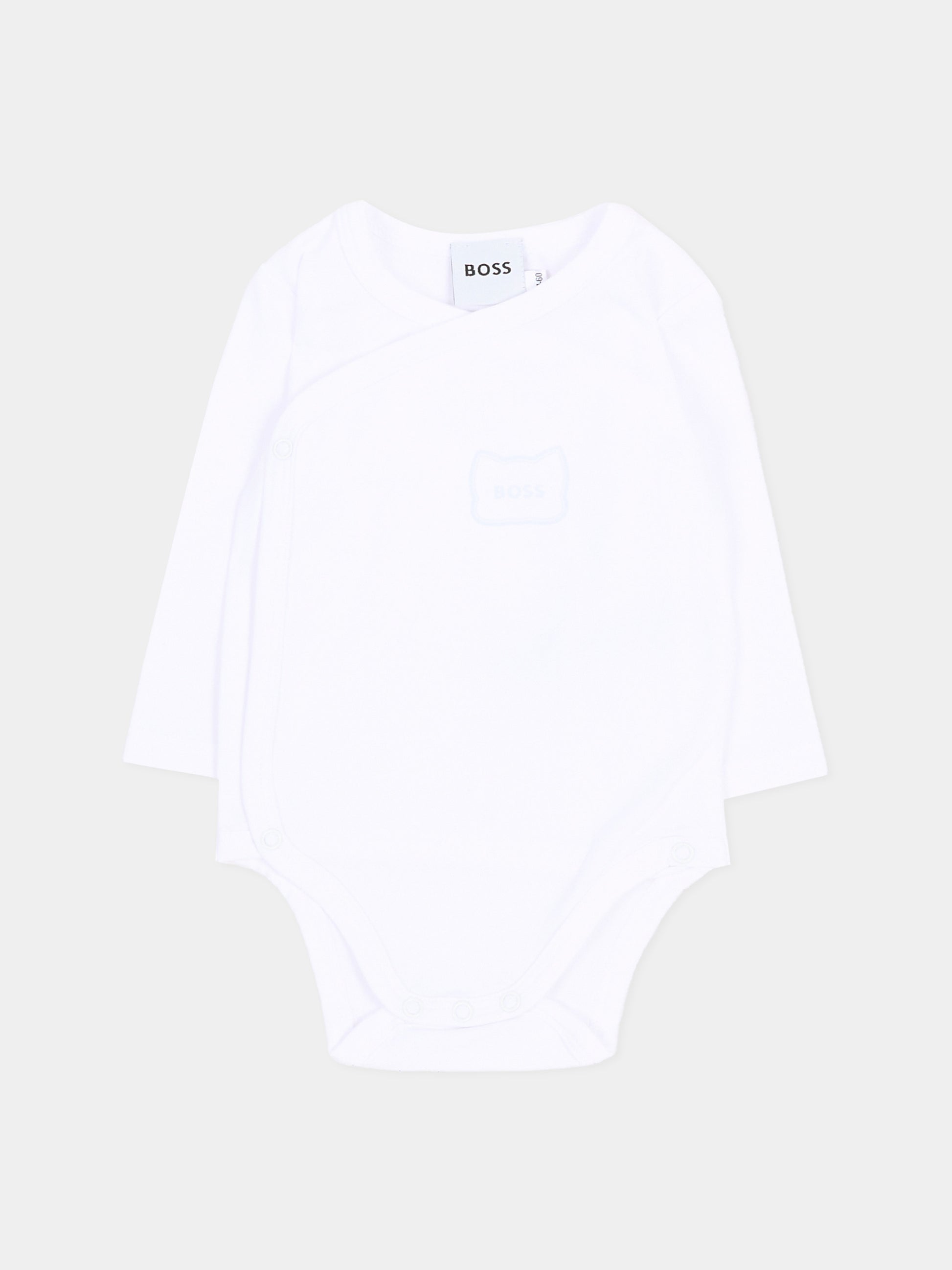 Body multicolor per neonato con logo,Boss,J53315 771