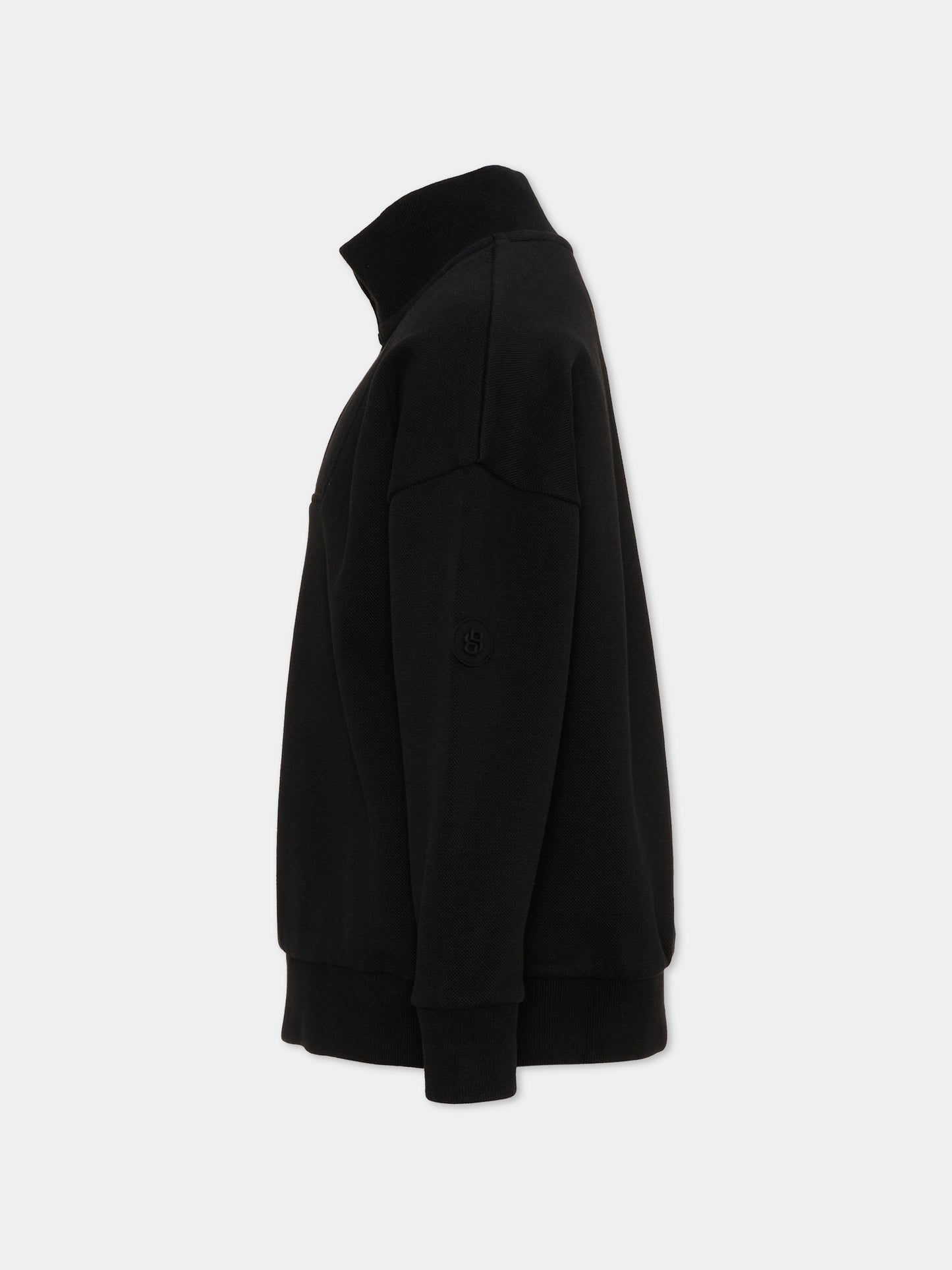Felpa nera per bambino,Boss,J53403 09B