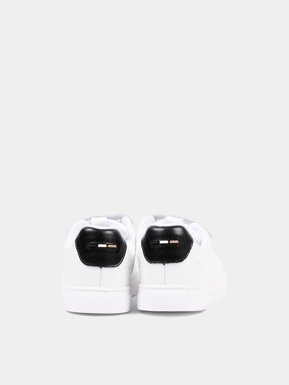 Sneakers bianche per bambino con logo,Boss,J53540 10P