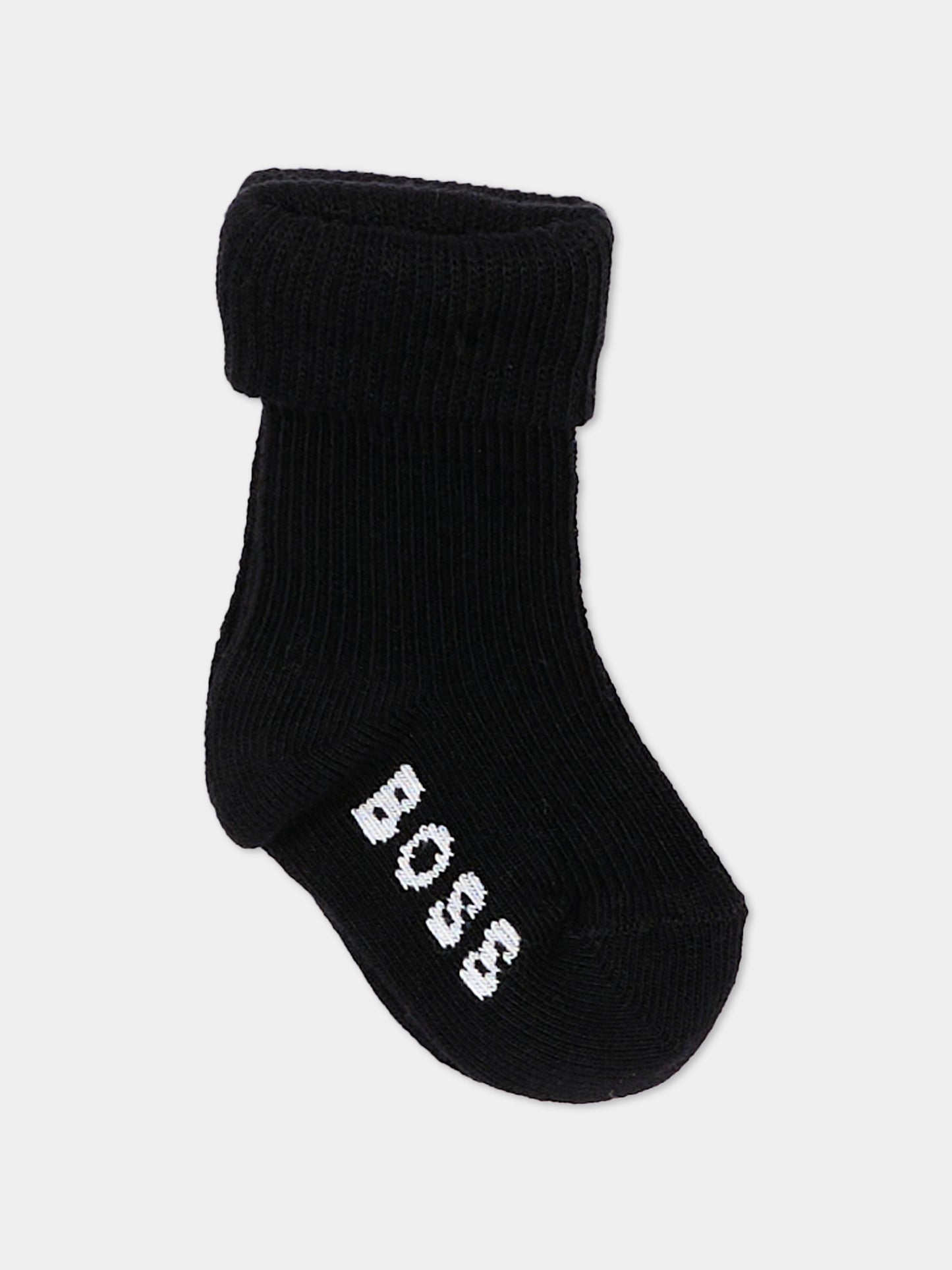 Calzini multicolor per neonato con logo,Boss,J53568 269