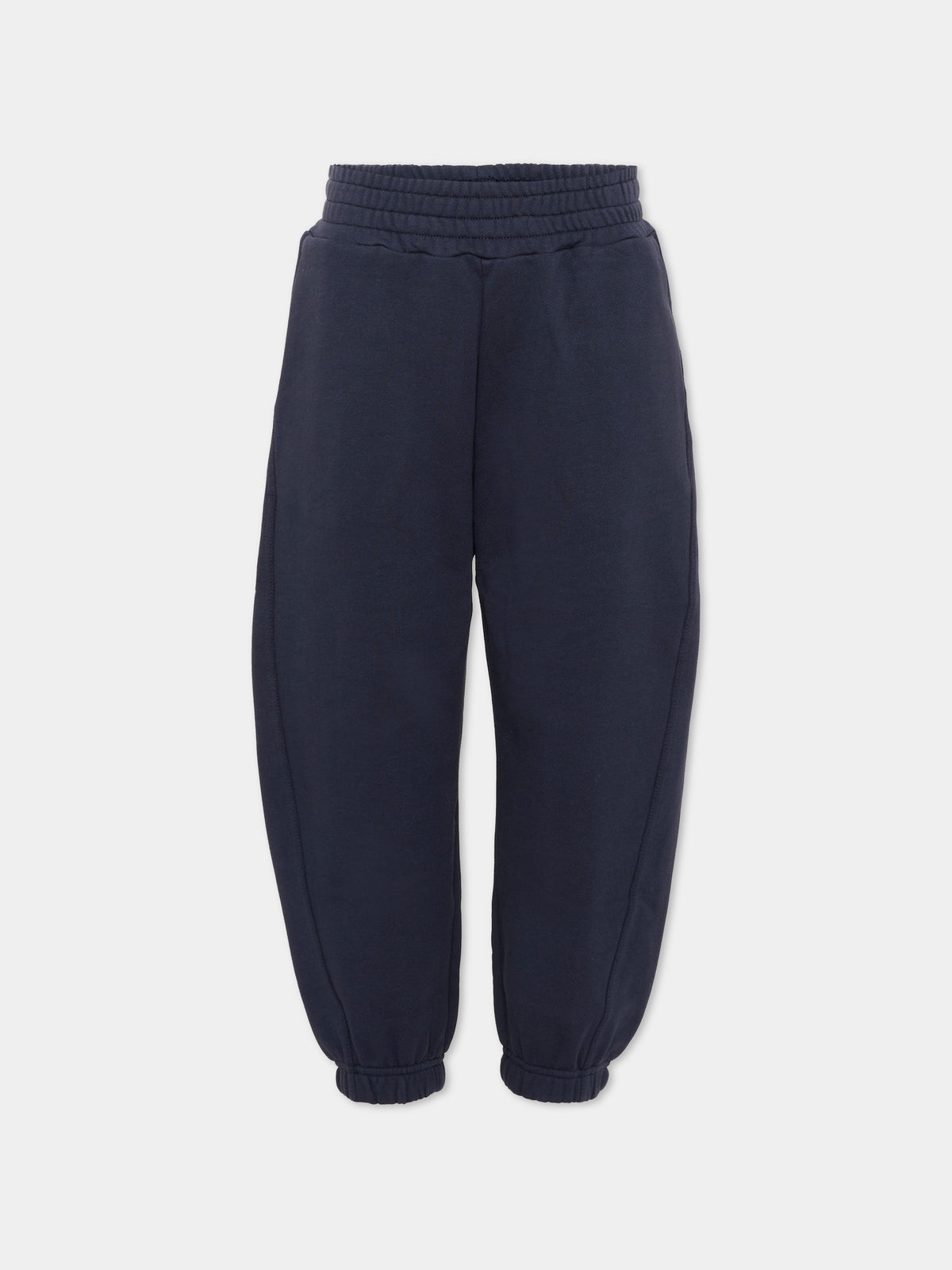 Pantalone blu per bambini con logo,Givenchy Kids,H31284 853