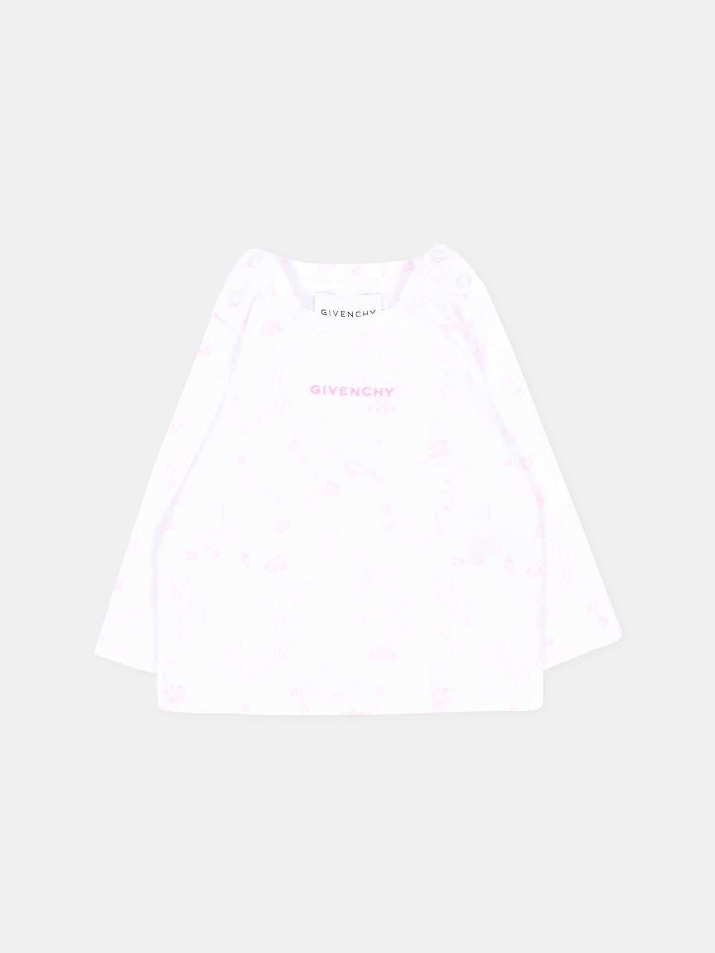 Completo nascita rosa per neonata,Givenchy Kids,H31541 44Z