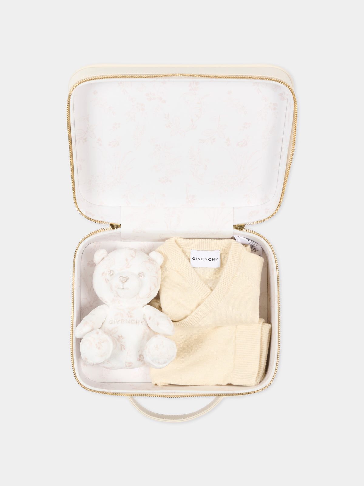 Completo nascita beige per neonati,Givenchy Kids,H31563 21K