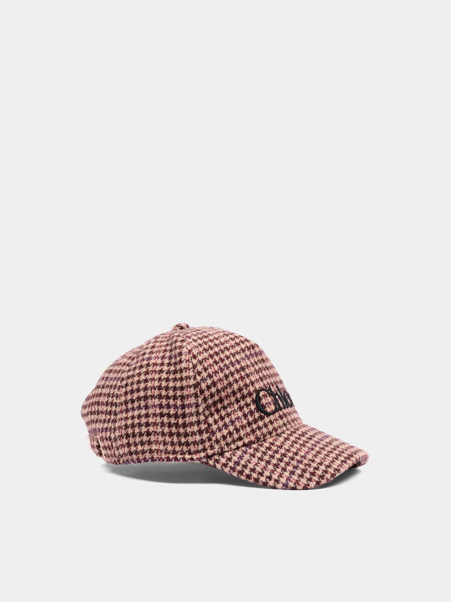 Cappello con visiera multicolor per bambina con logo,Chloé Kids,C21311 Z67
