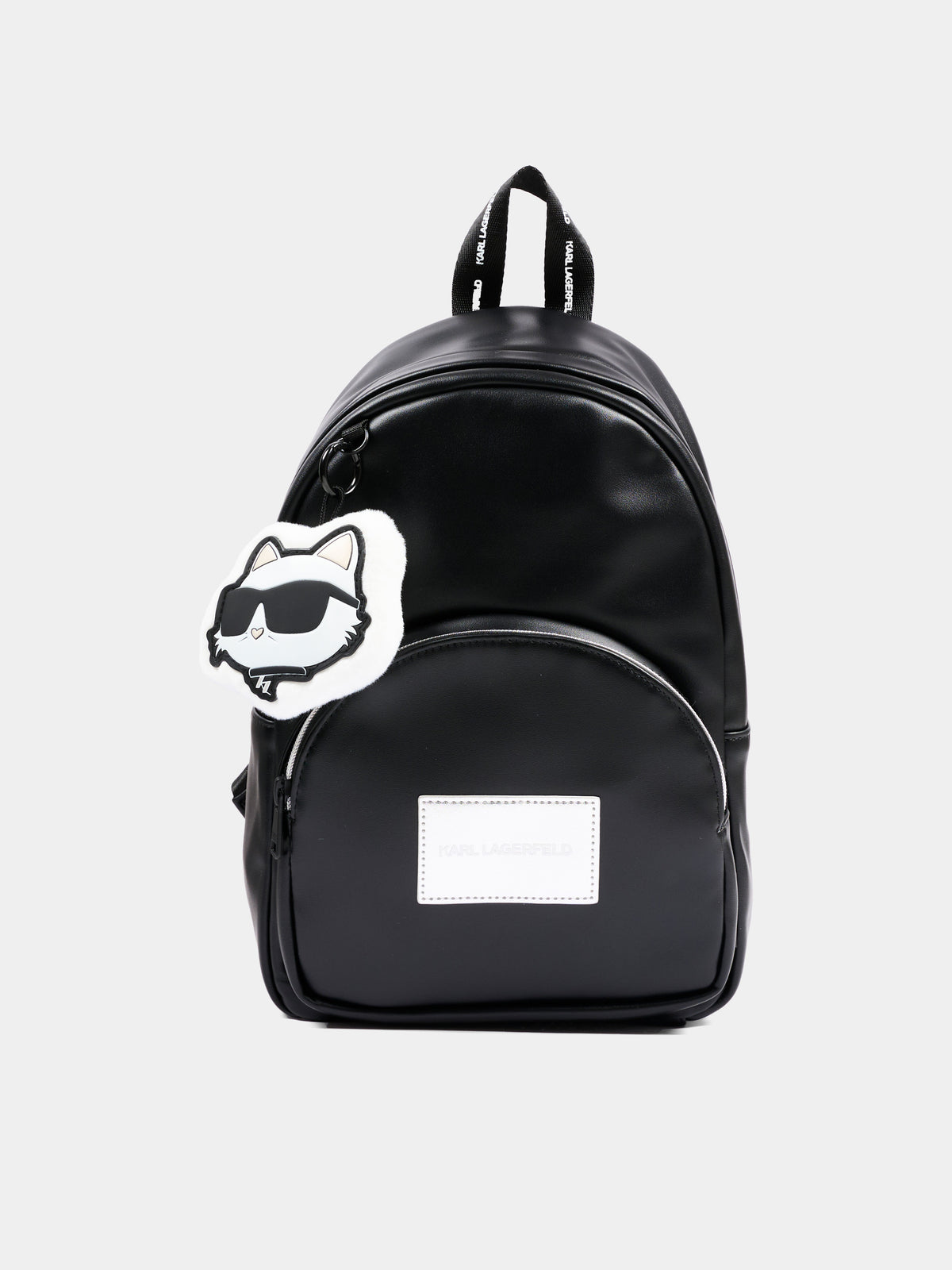 Zaino nero per bambina con Choupette,Karl Lagerfeld Kids,Z31440 09B