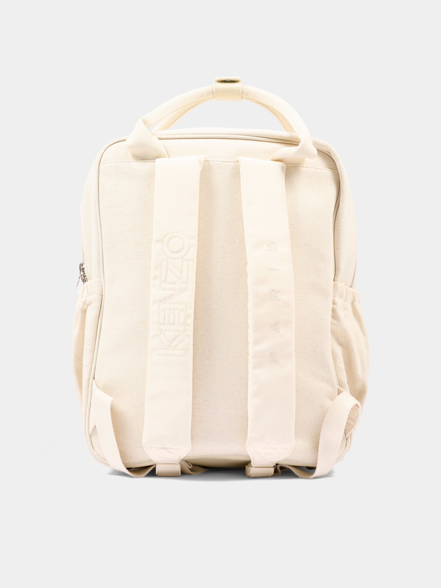 Borsa mamma beige per neonata con logo,Kenzo Kids,K62075 21G