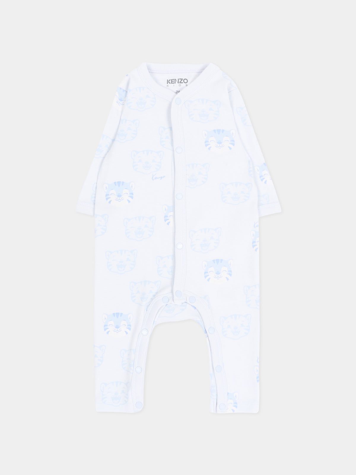 Set Tutine celeste per neonato Tiger,Kenzo Kids,K62086 77M
