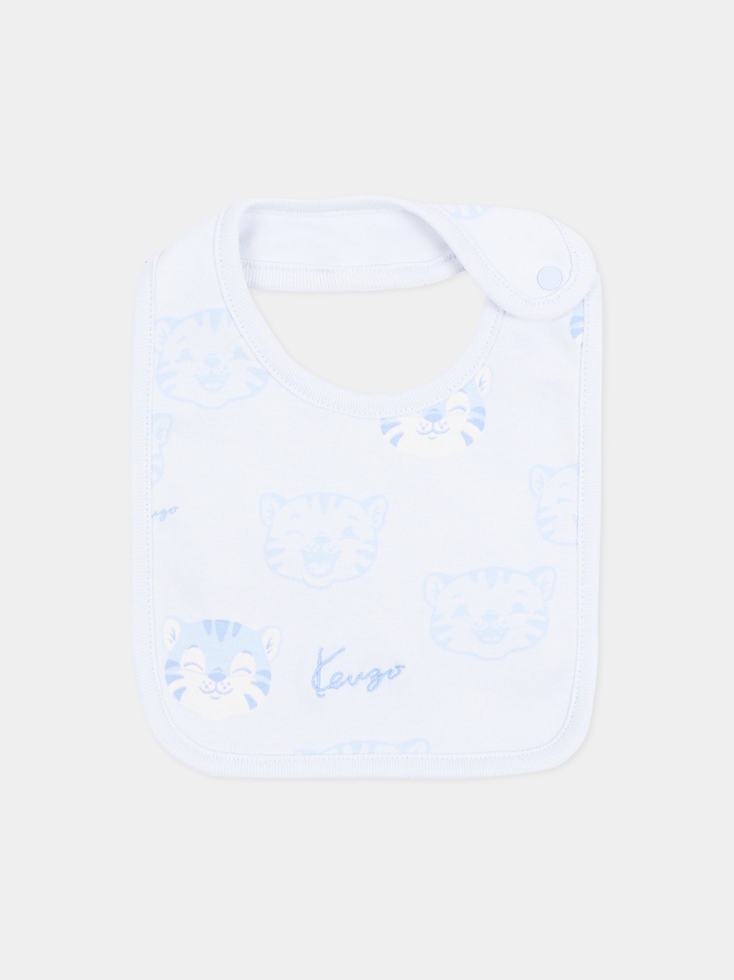 Set Tutine celeste per neonato Tiger,Kenzo Kids,K62086 77M