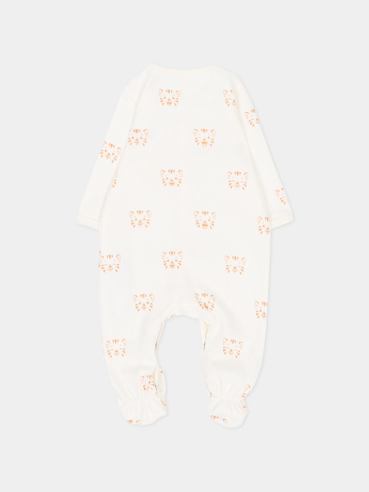 Set tutina avorio per neonati  con tigri,Kenzo Kids,K62088 117