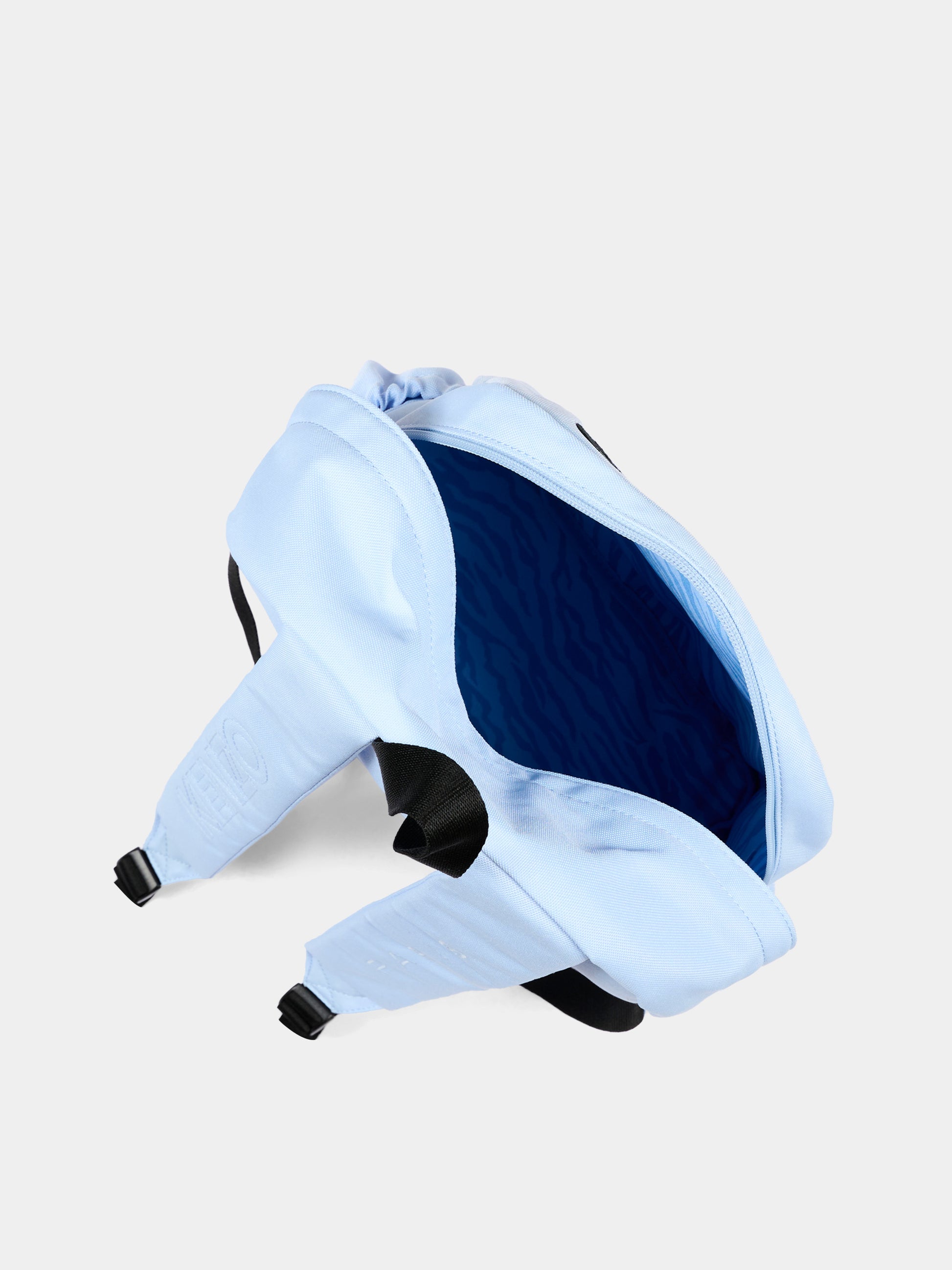 Zaino azzurro per bambino con logo,Kenzo Kids,K62154 77E