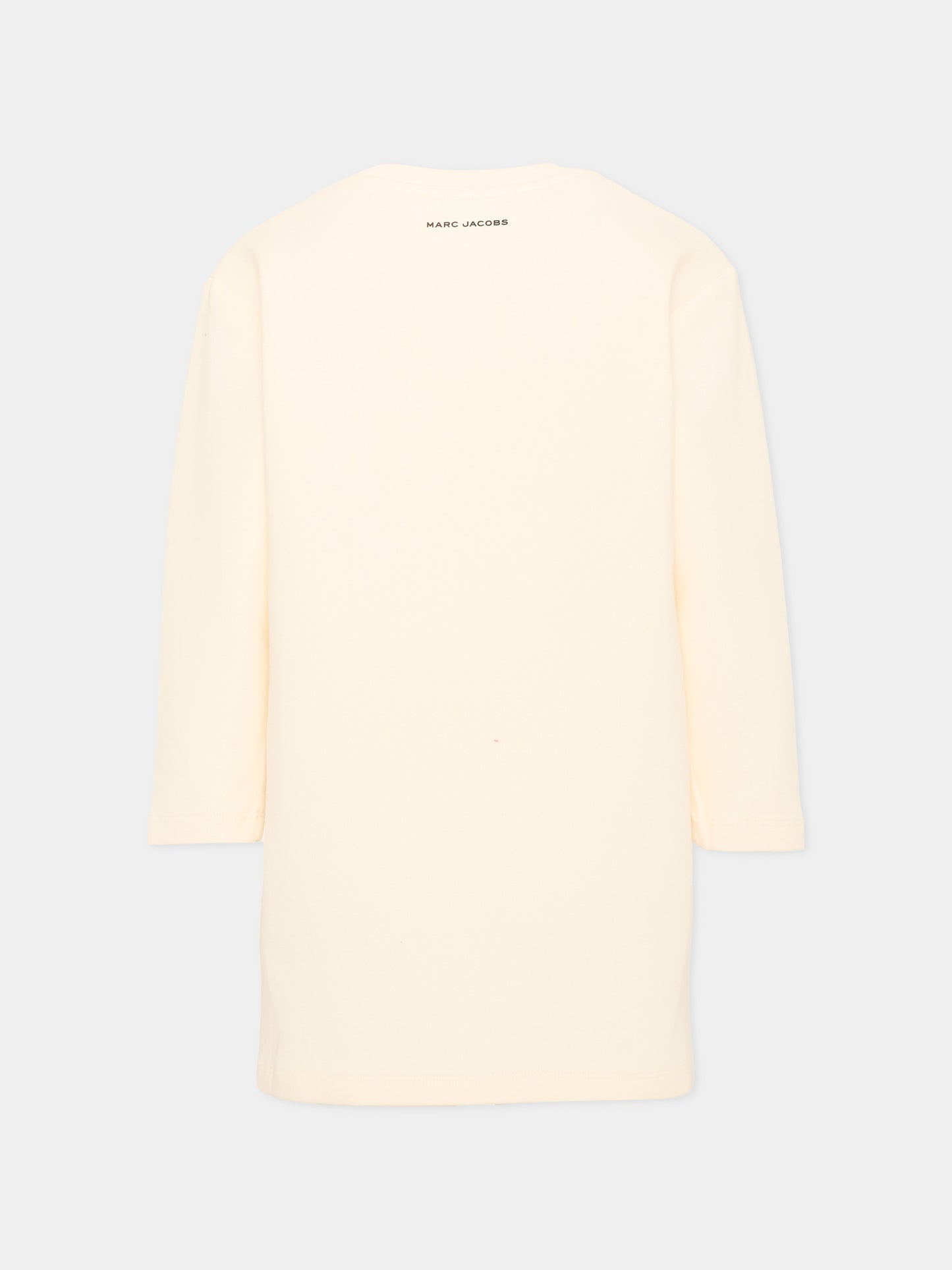 Vestito a manica lunga avorio a righe,Marc Jacobs,W60972 148