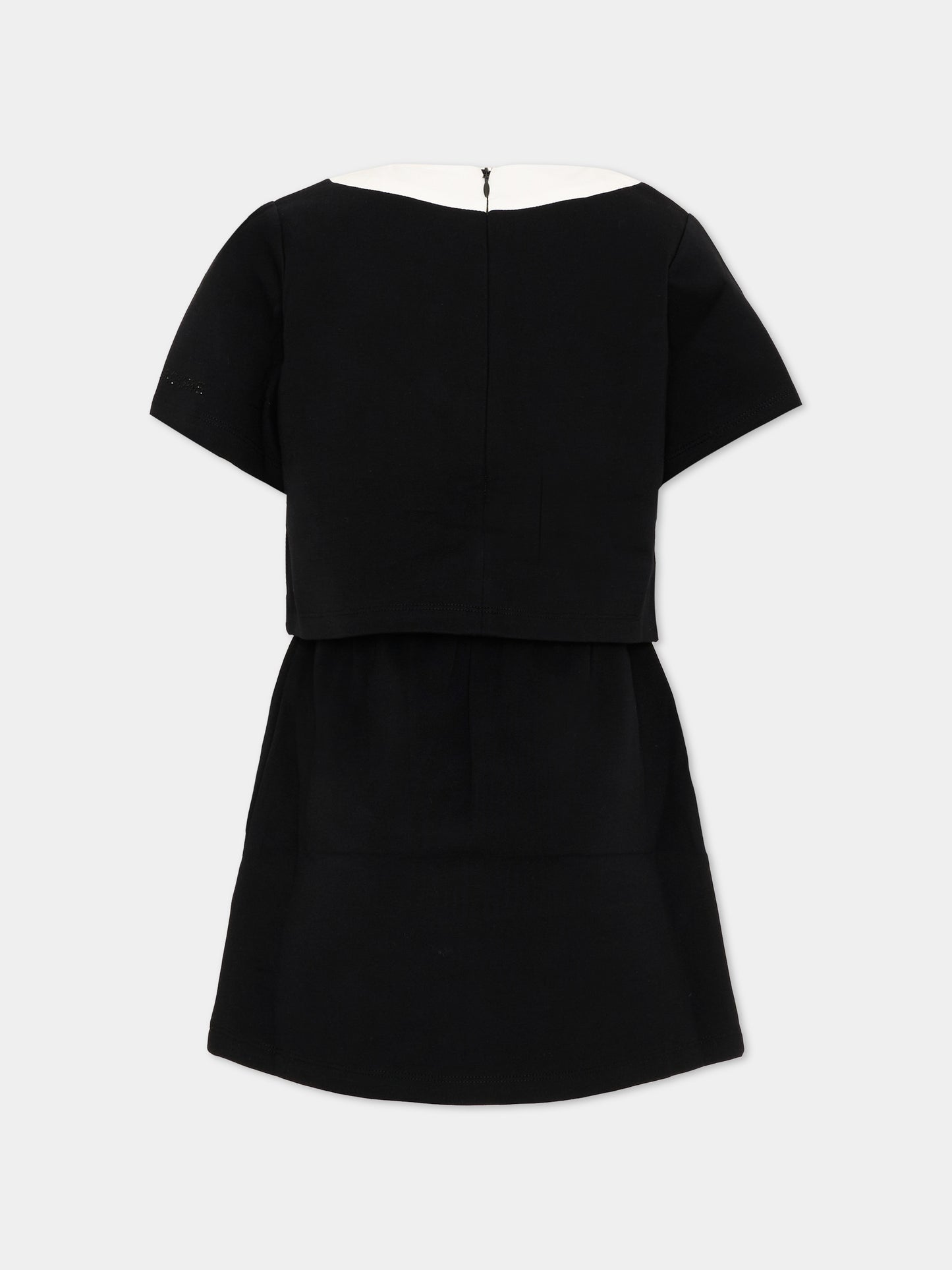 Vestito a manica corta nero con fiocco,Marc Jacobs,W60974 09B
