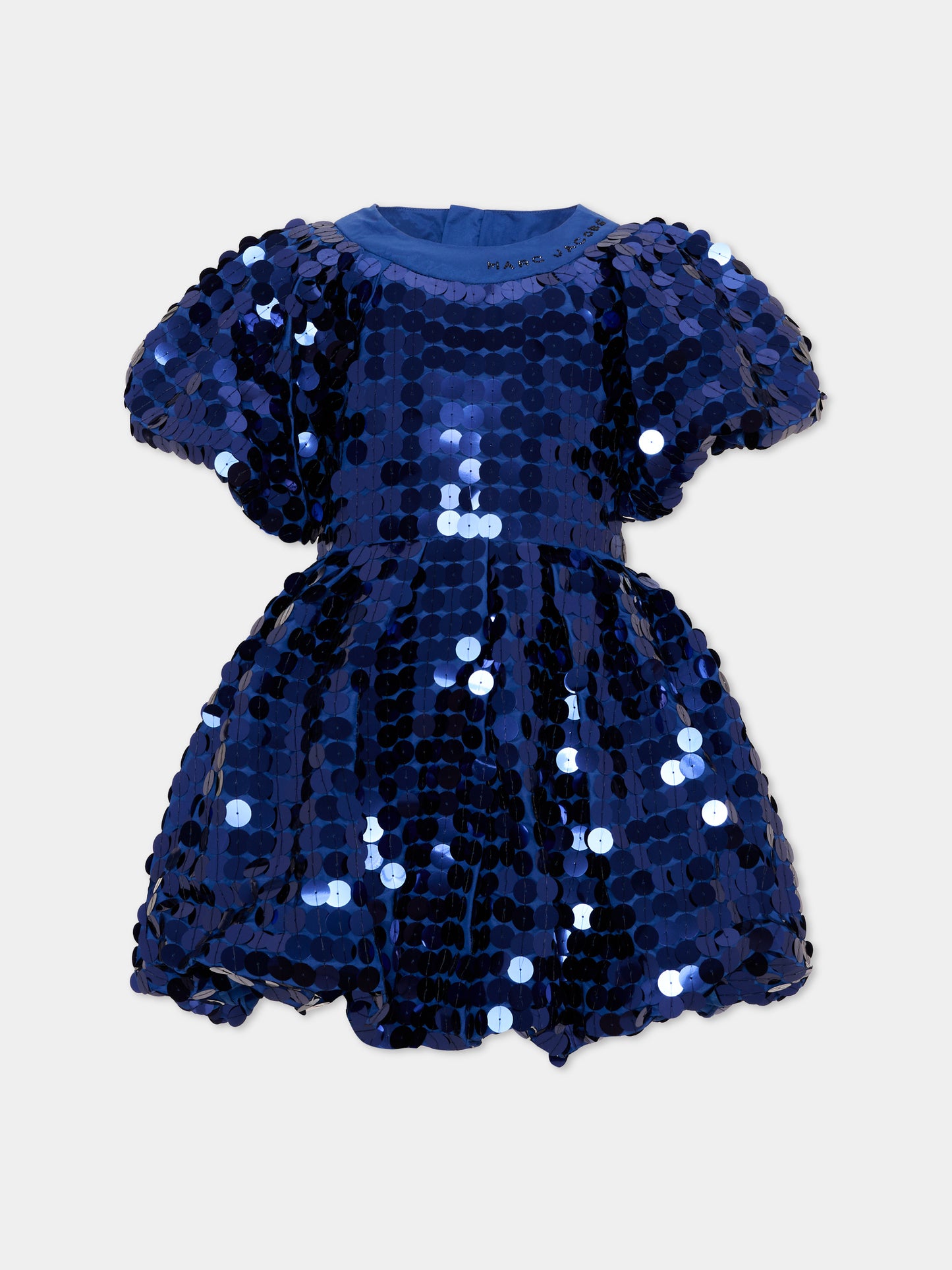 Abito blu per bambina con paillettes,Marc Jacobs,W60981 841