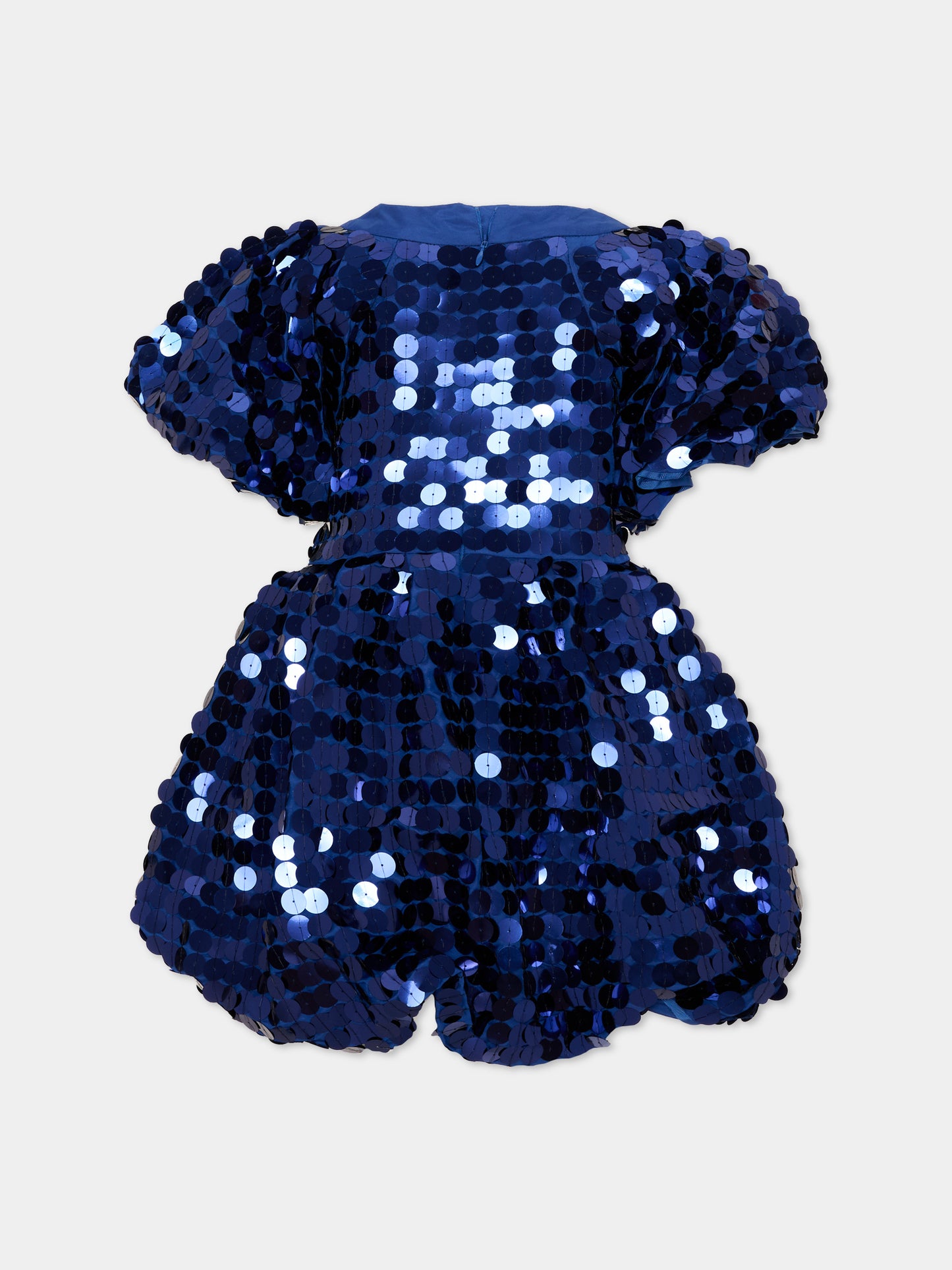 Abito blu per bambina con paillettes,Marc Jacobs,W60981 841